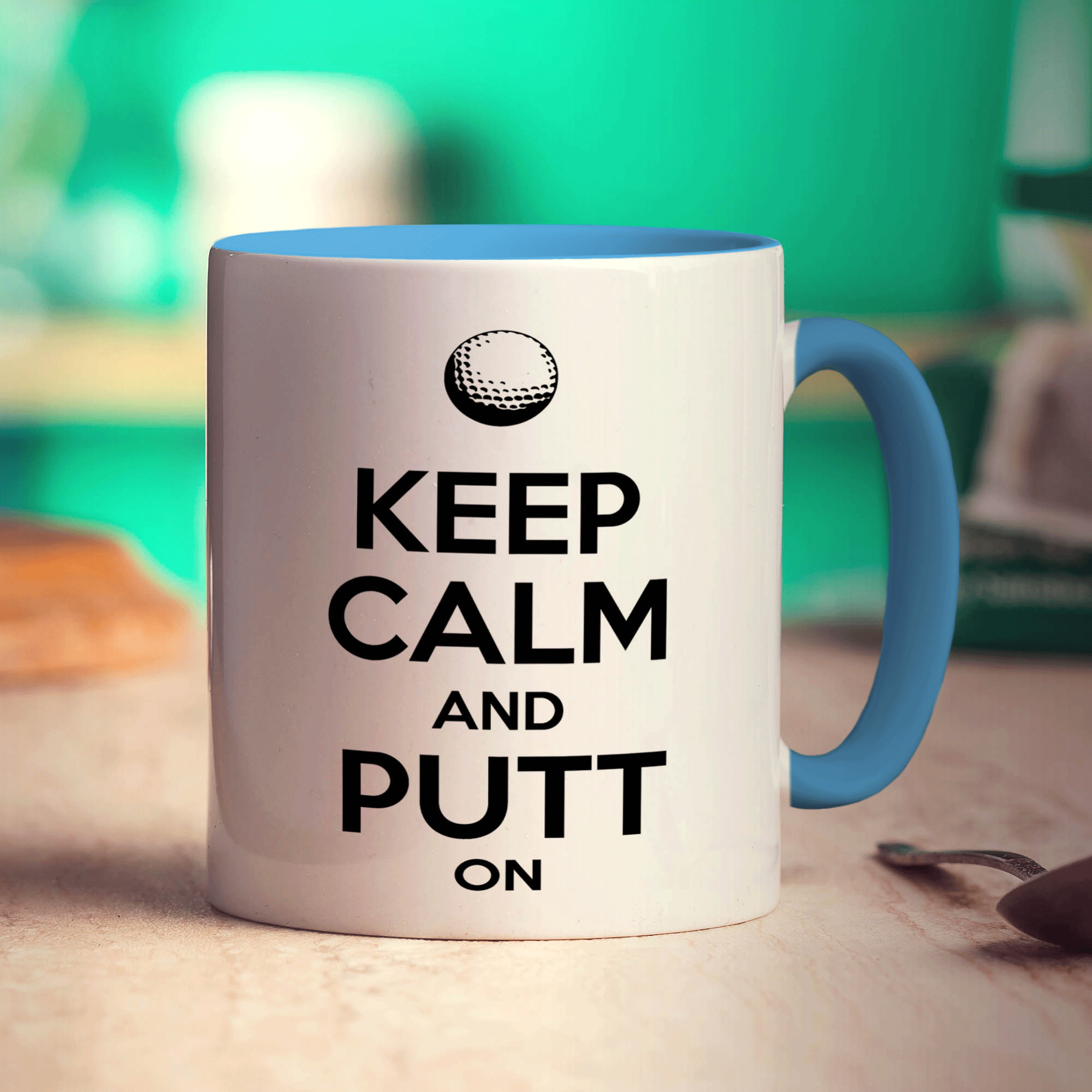 Keep Calm and Putt On Mug