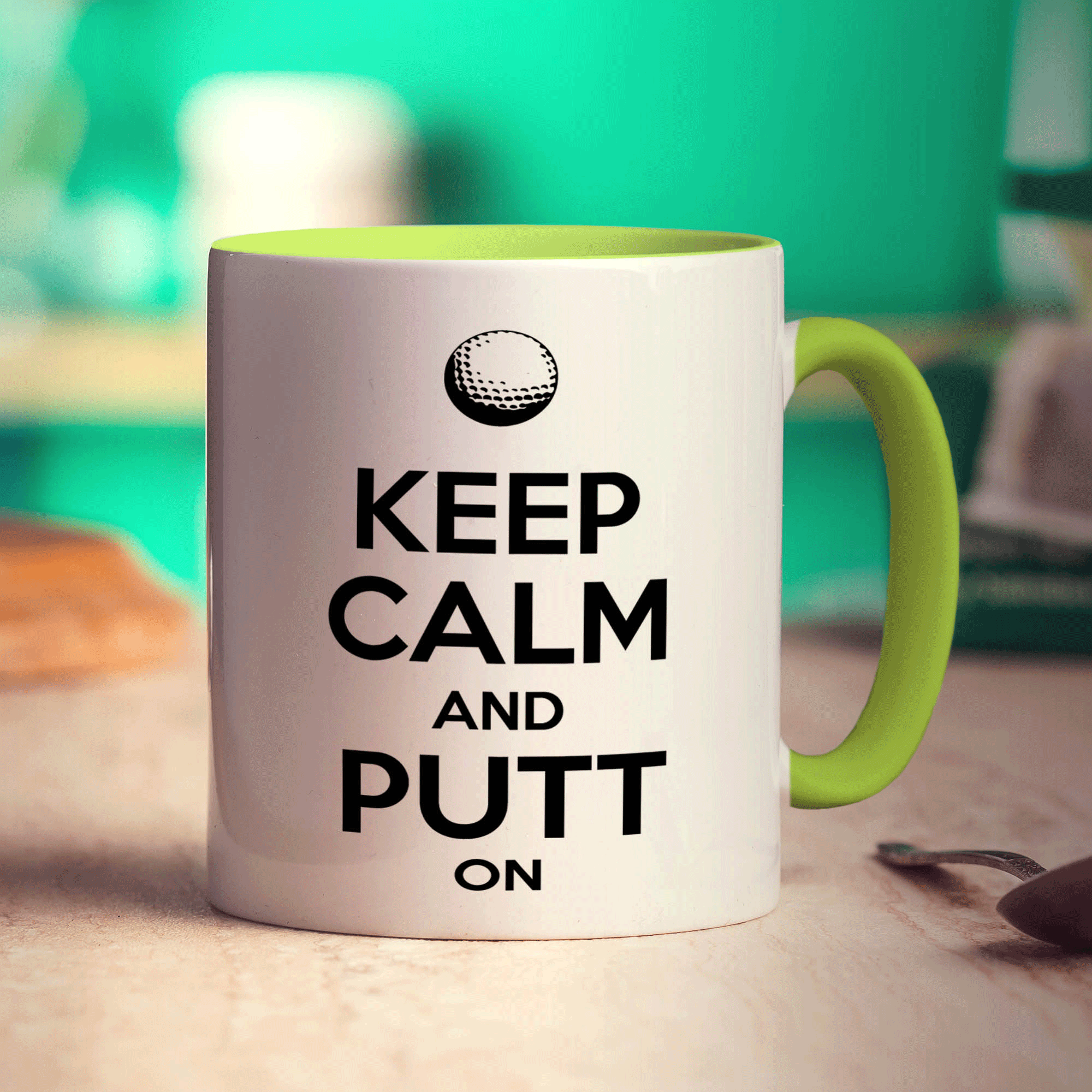 Keep Calm and Putt On Mug