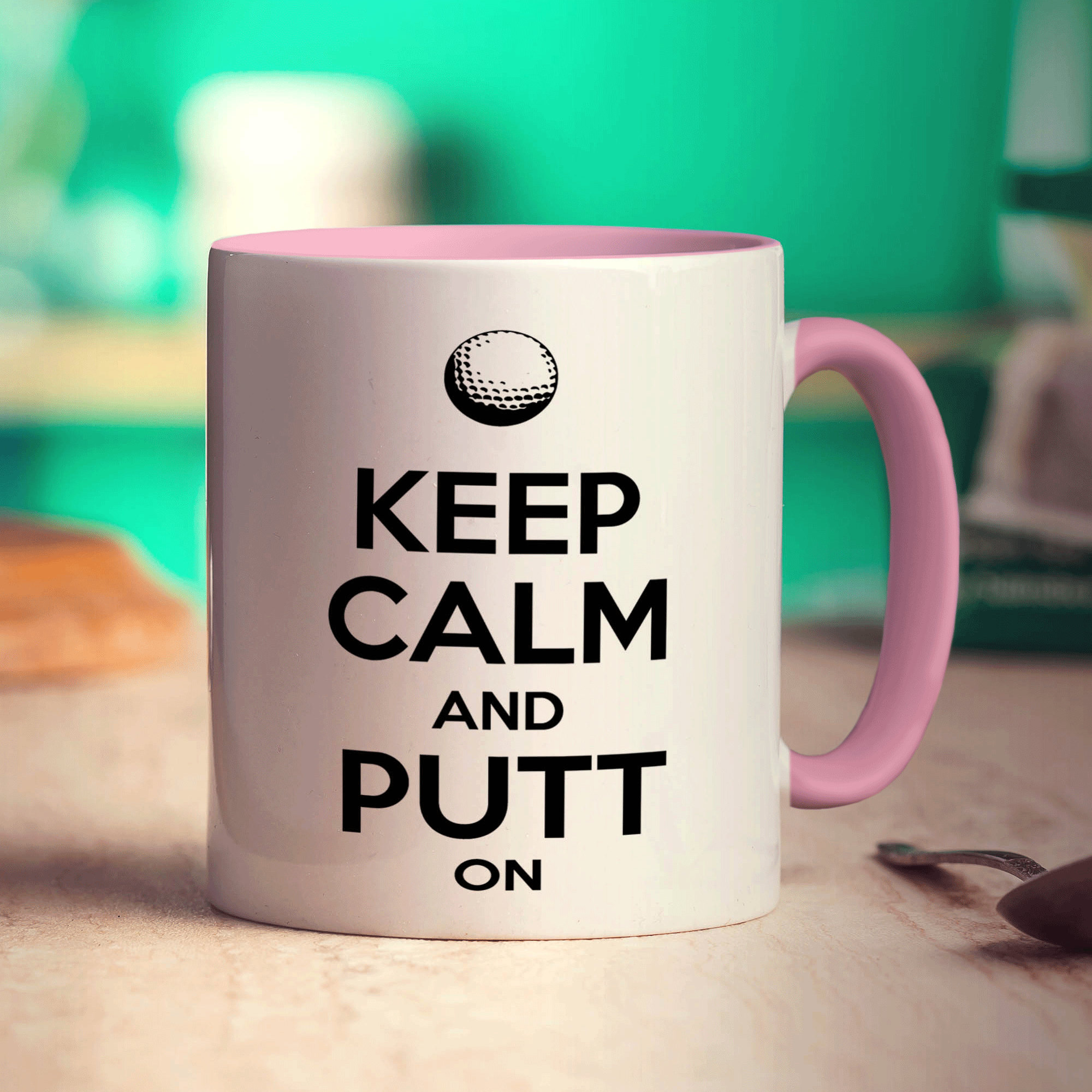 Keep Calm and Putt On Mug