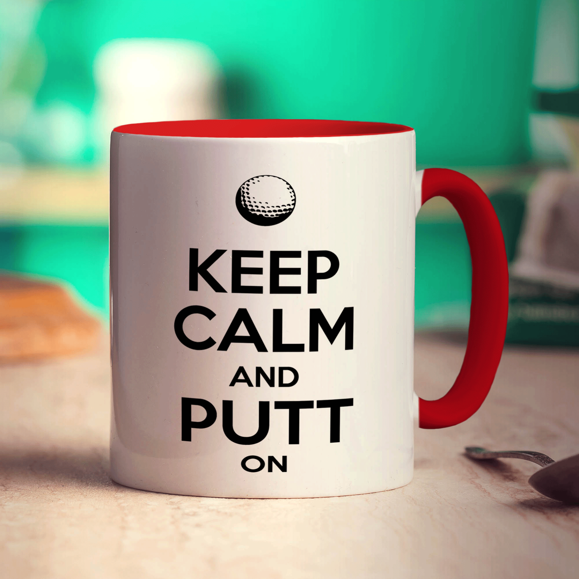 Keep Calm and Putt On Mug