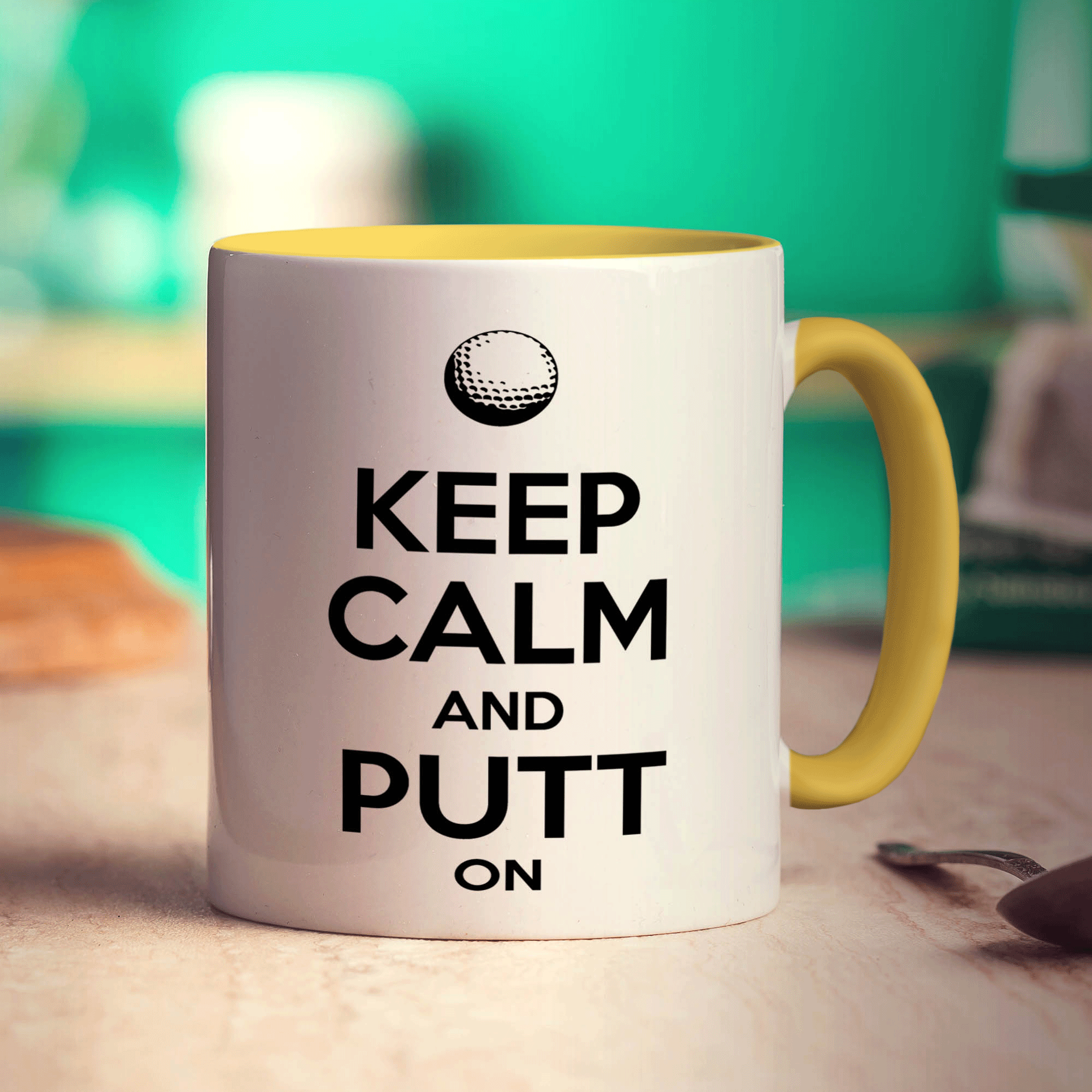 Keep Calm and Putt On Mug