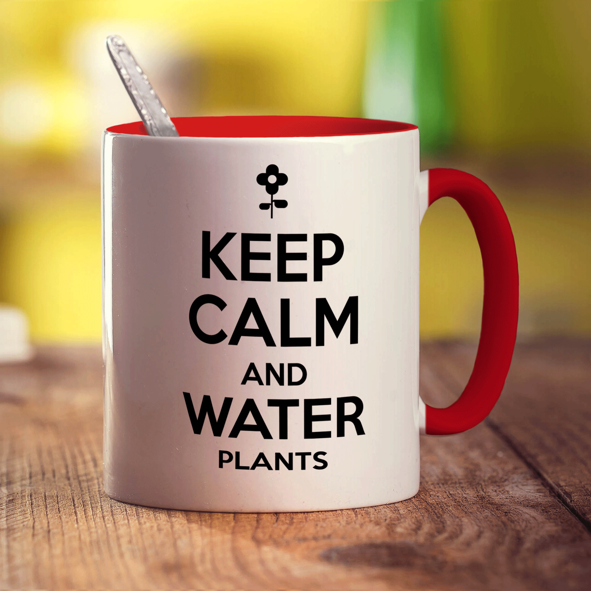 Keep Calm and Water Plants Mug