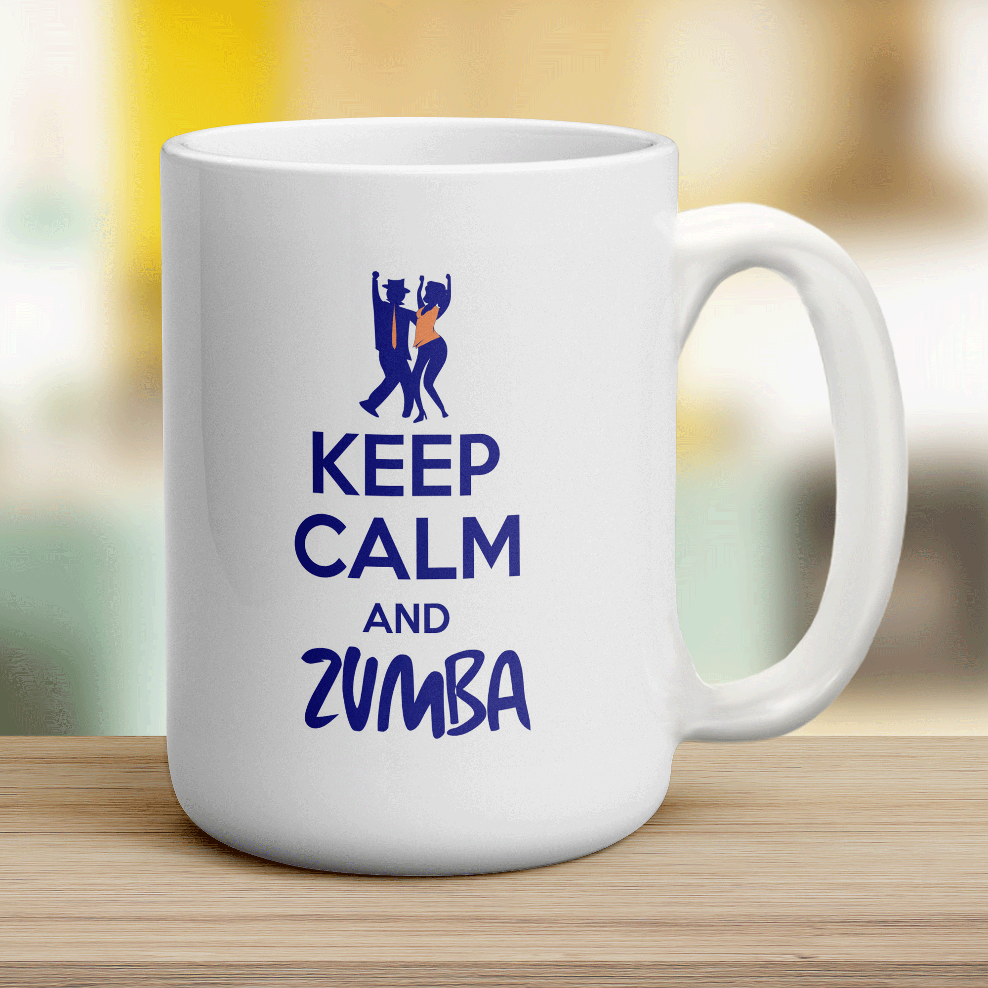 Keep Calm and Zumba Mug