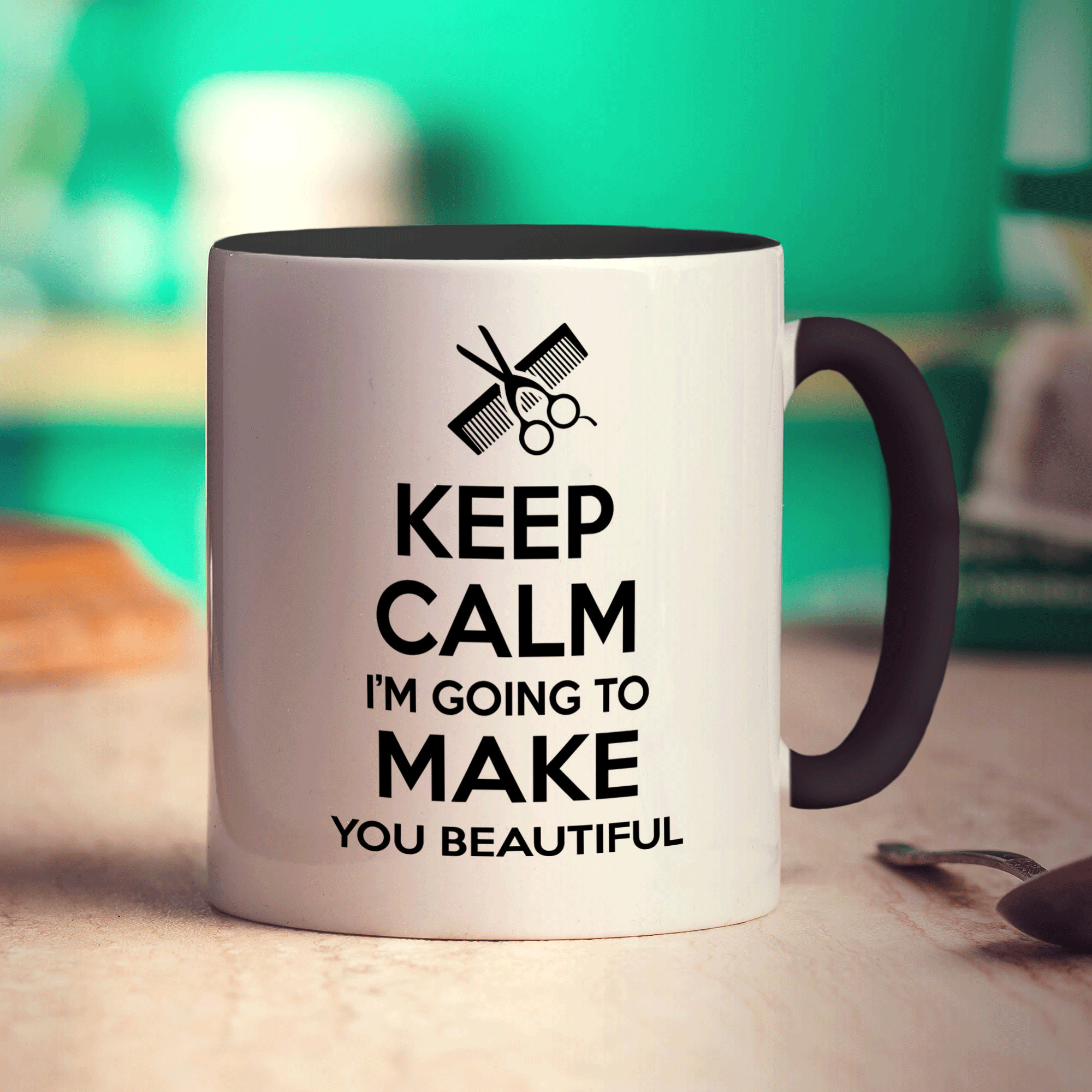 Keep Calm I'm Going to Make You Beautiful Mug - Standard 330ml (11oz) / Black