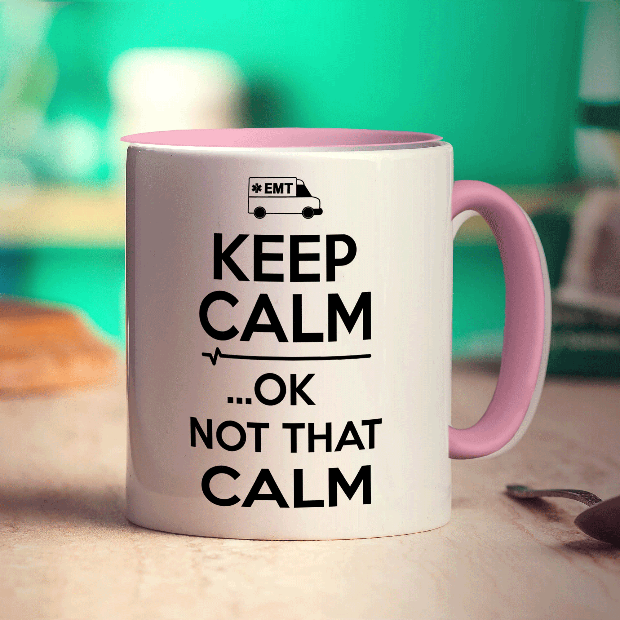 Keep Calm' Ok Not That Calm Mug