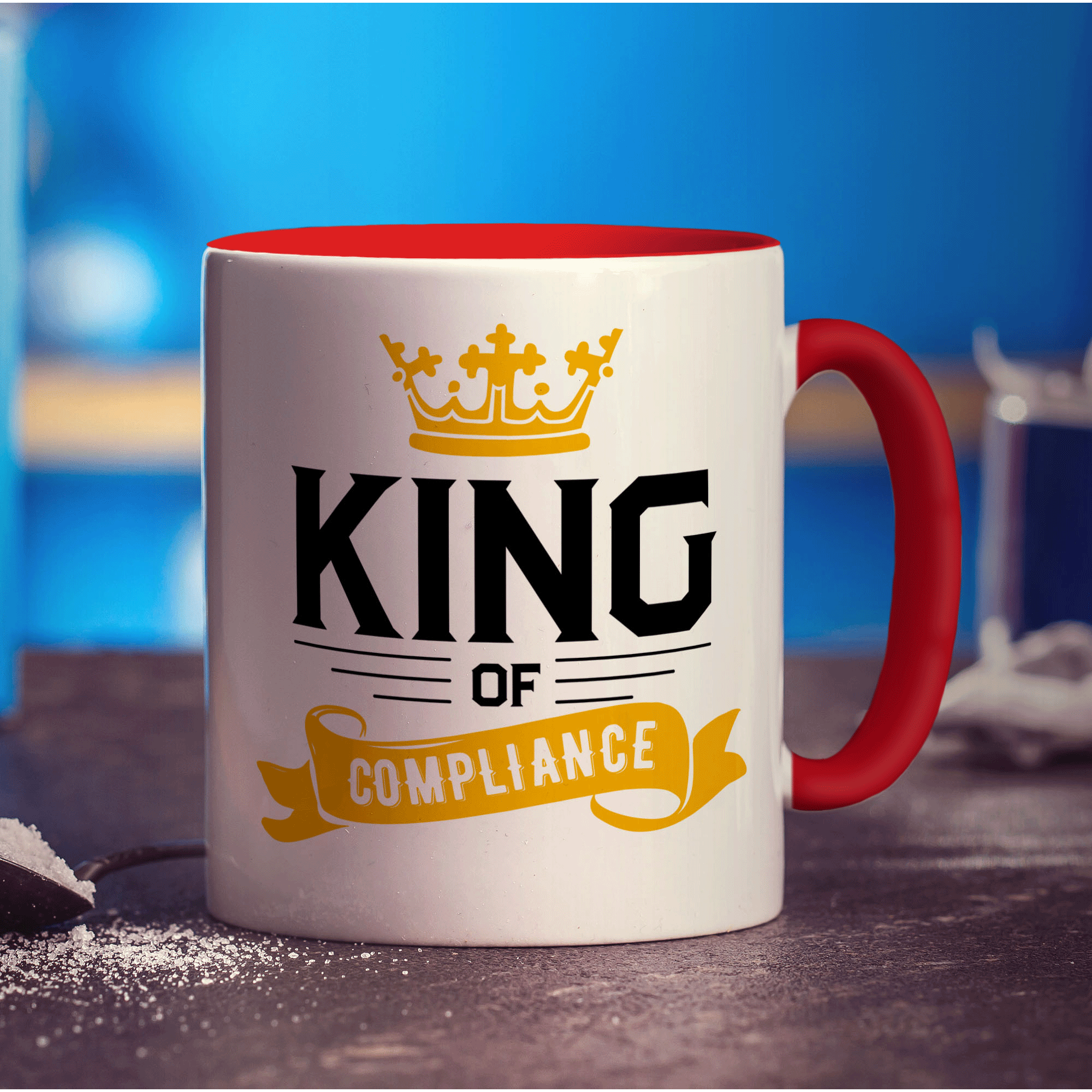 King of Compliance Mug