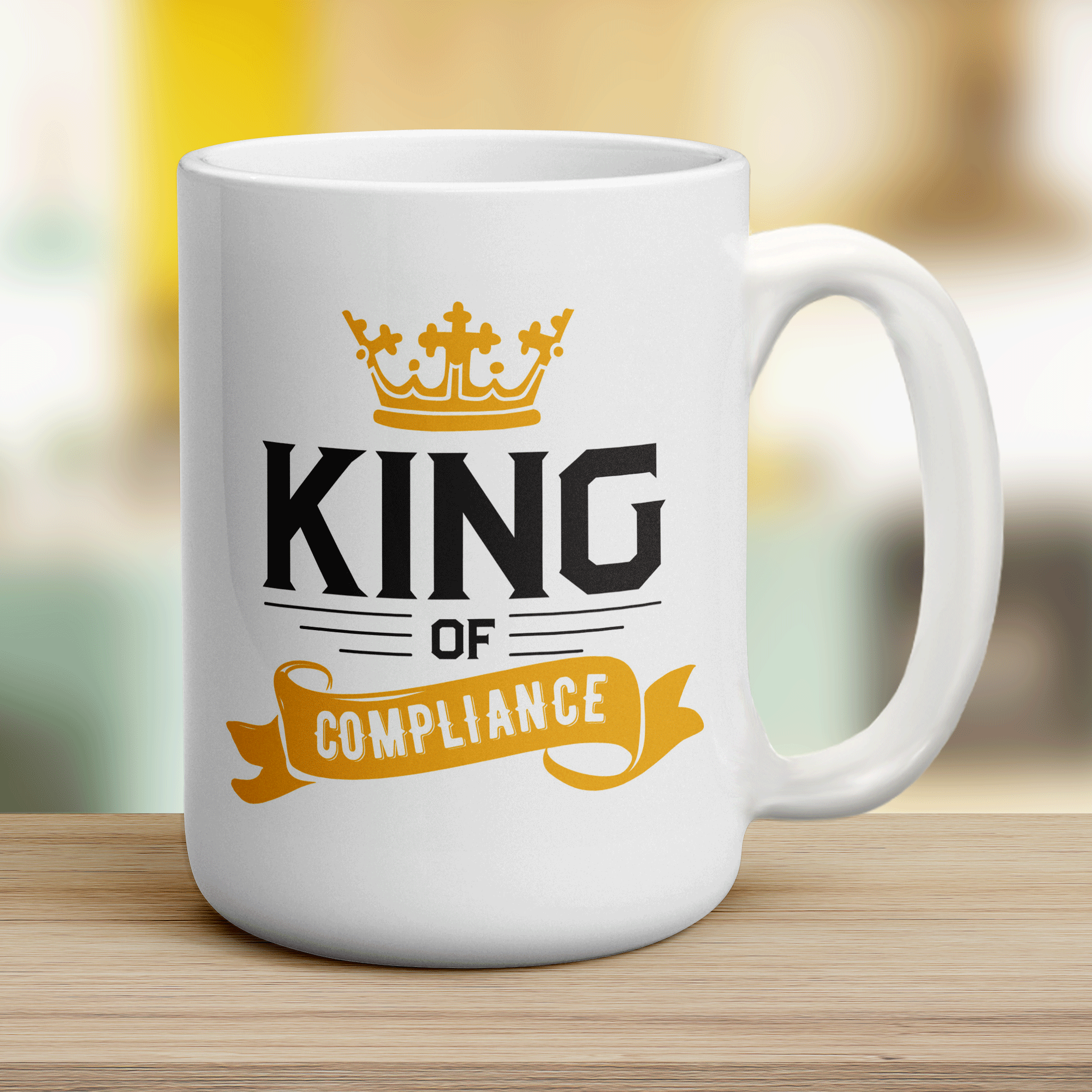 King of Compliance Mug