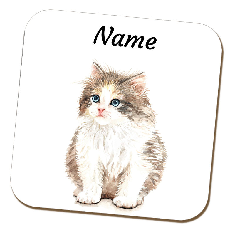 Kitten Name Coaster
