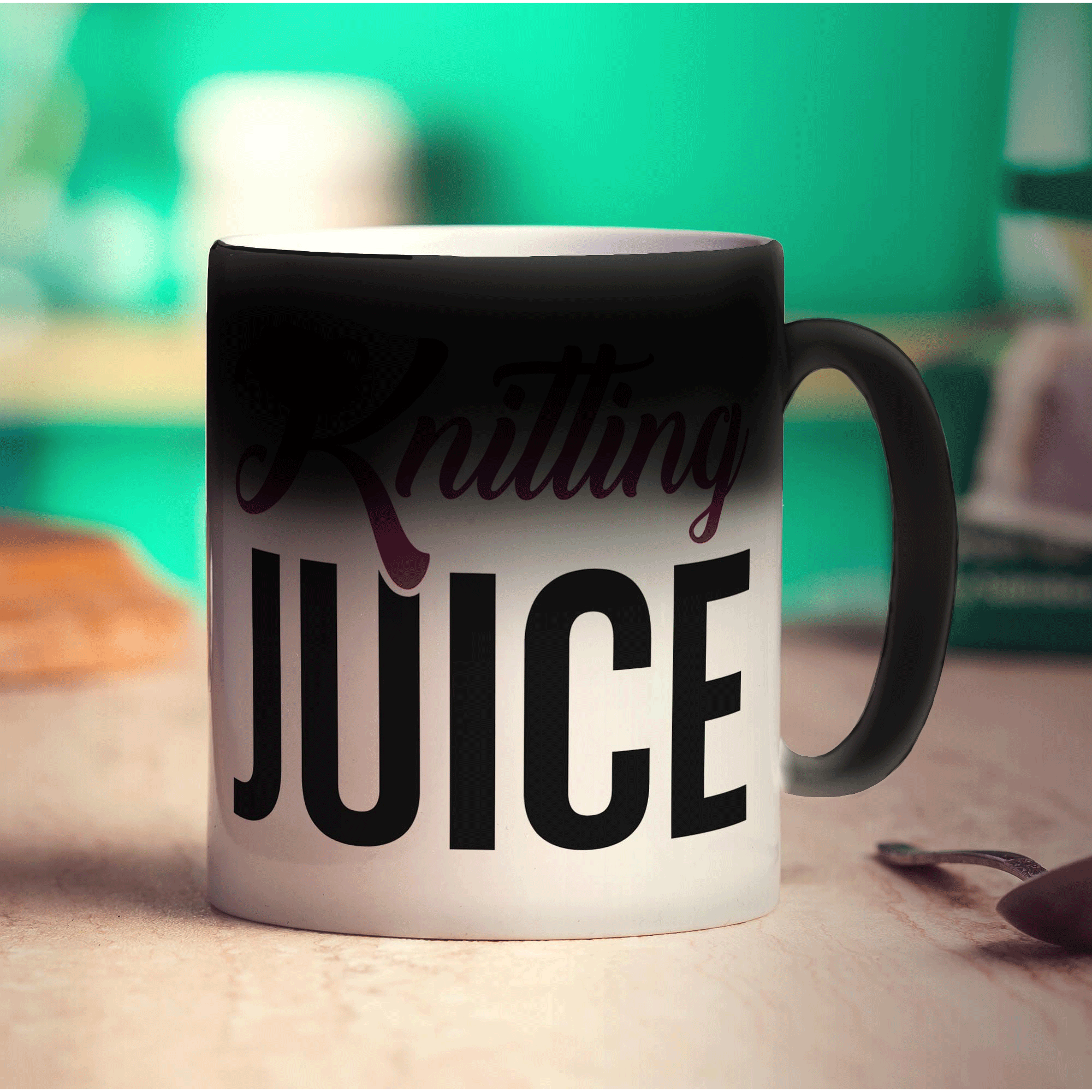 Knitting Juice Mug