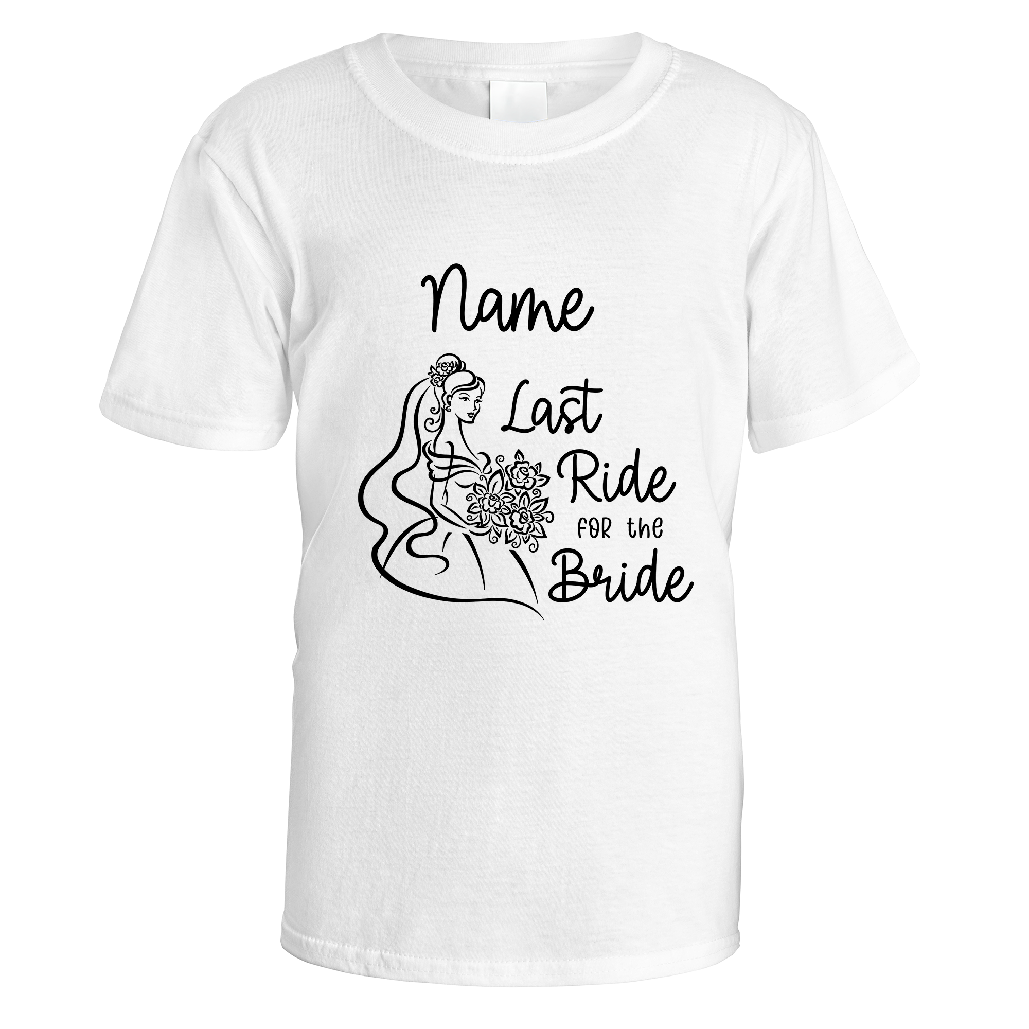 Last Ride for the Bride Hen Do T-Shirt