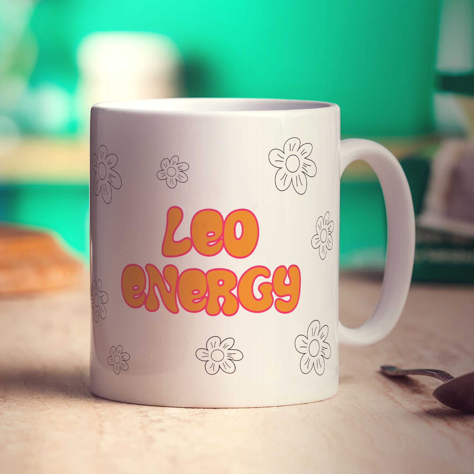 Leo Energy Star Sign Mug