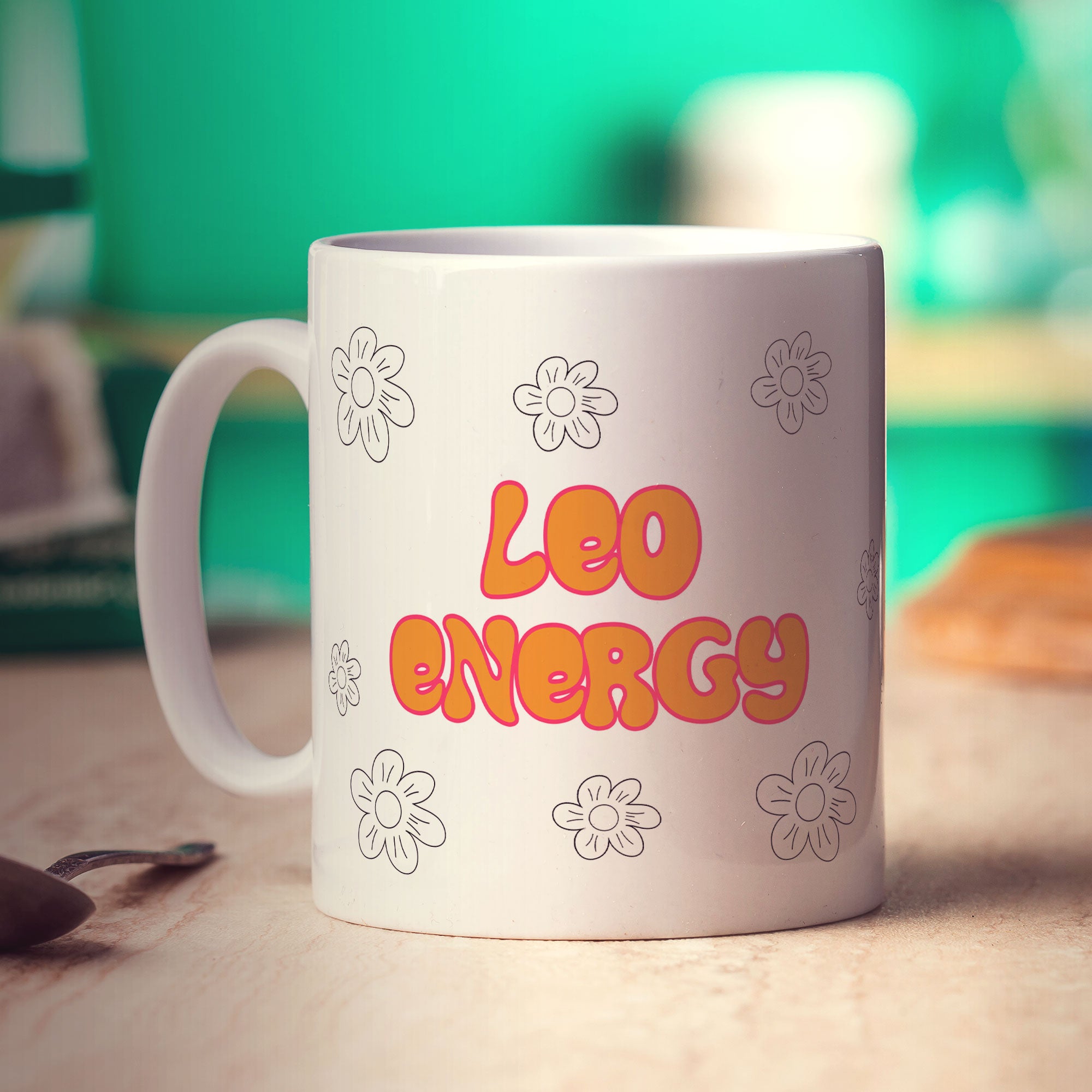 Leo Energy Star Sign Mug