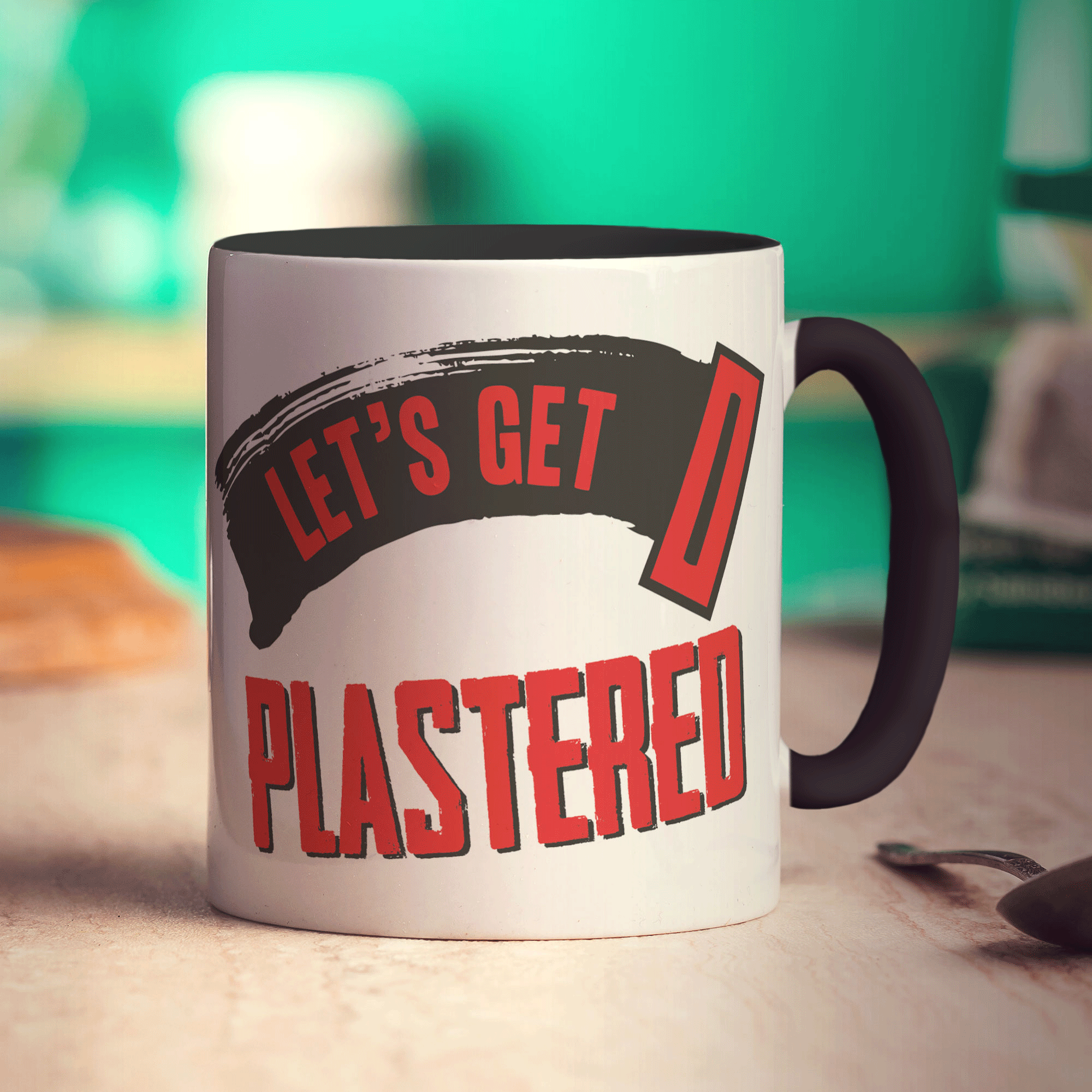 Let's Get Plastered Mug