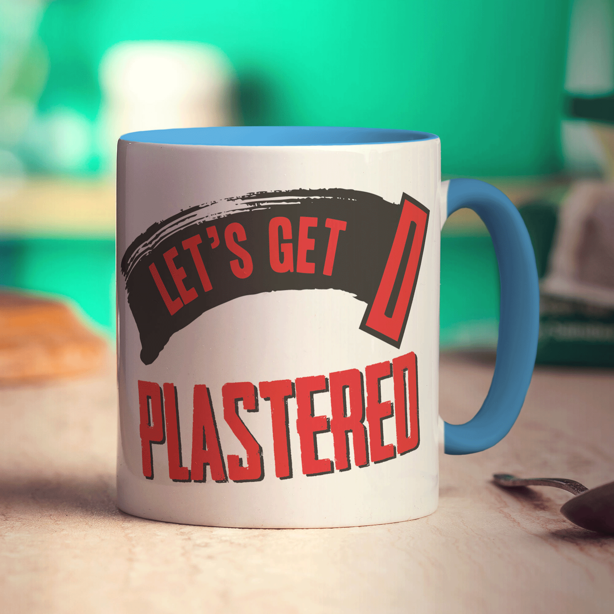 Let's Get Plastered Mug