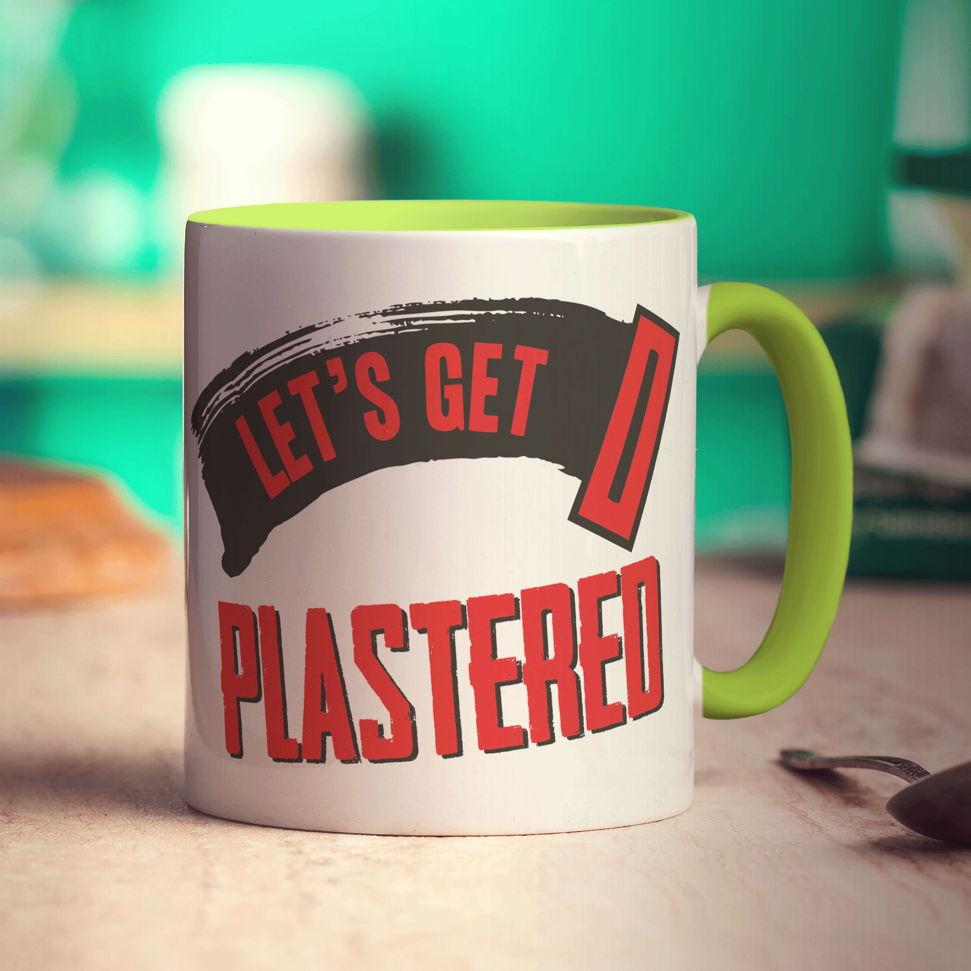 Let's Get Plastered Mug
