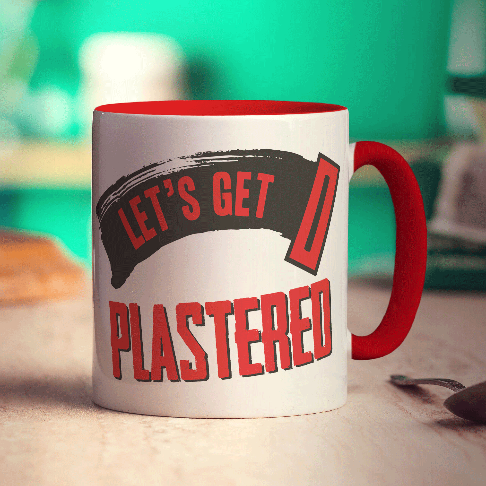 Let's Get Plastered Mug