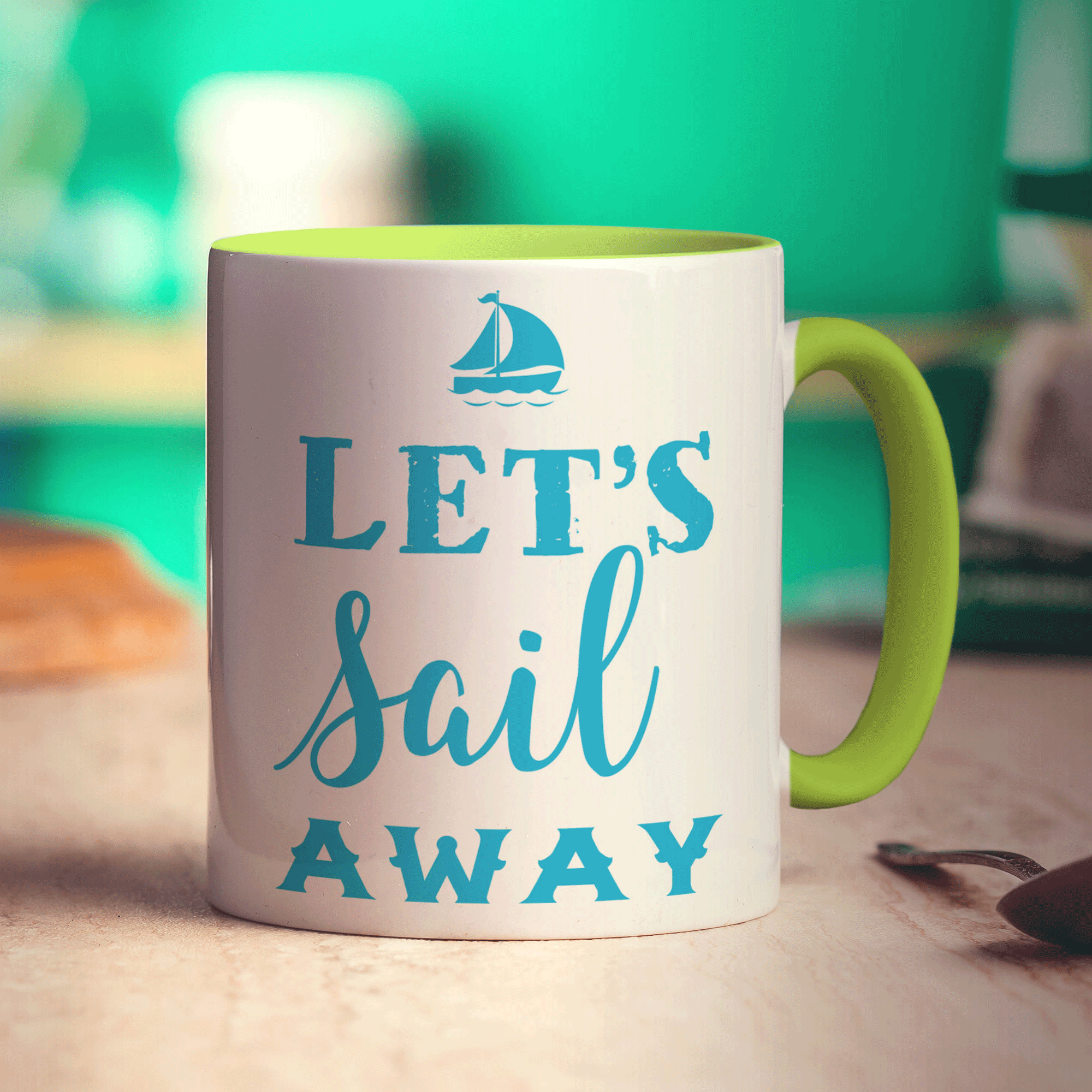 Let's Sail Away Mug