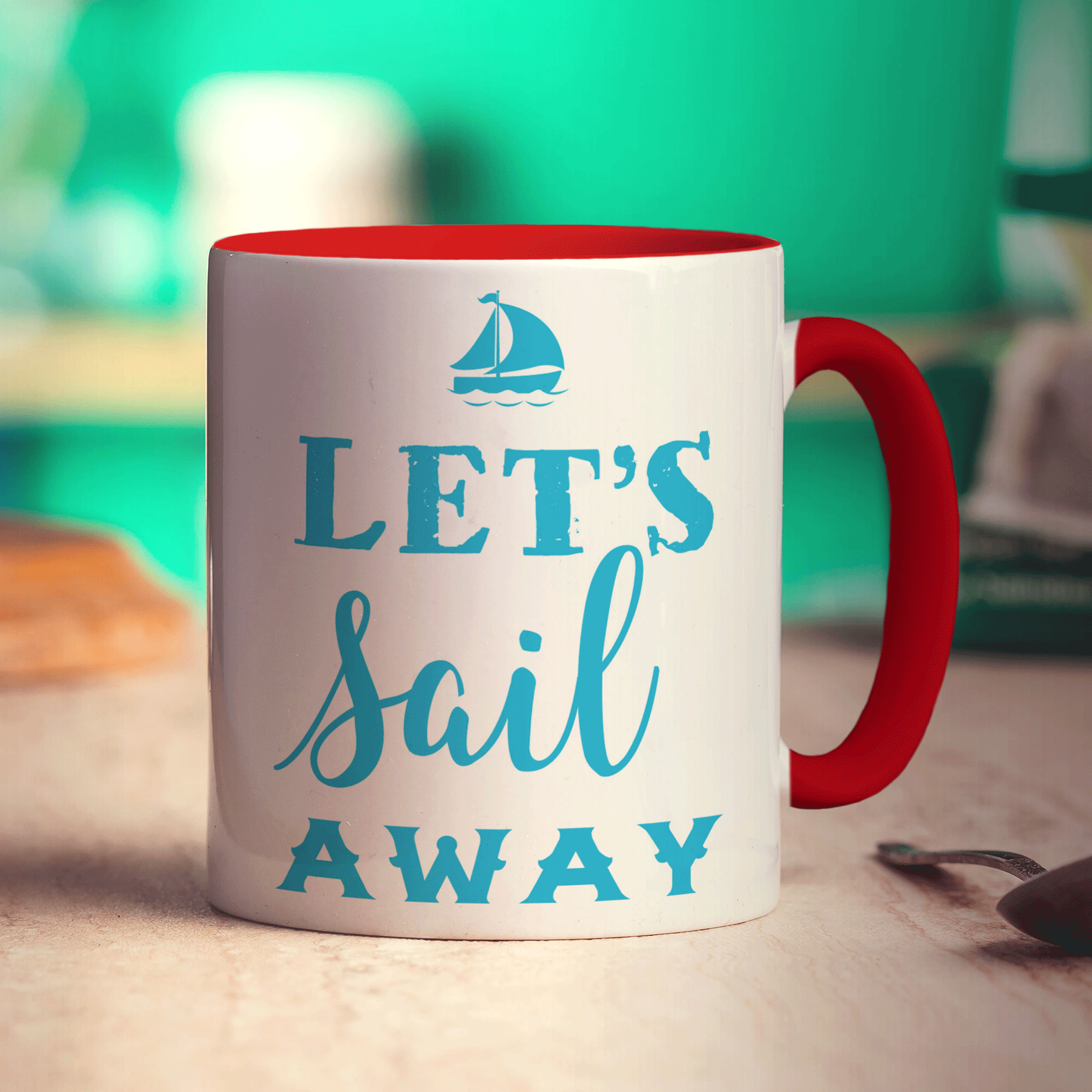 Let's Sail Away Mug