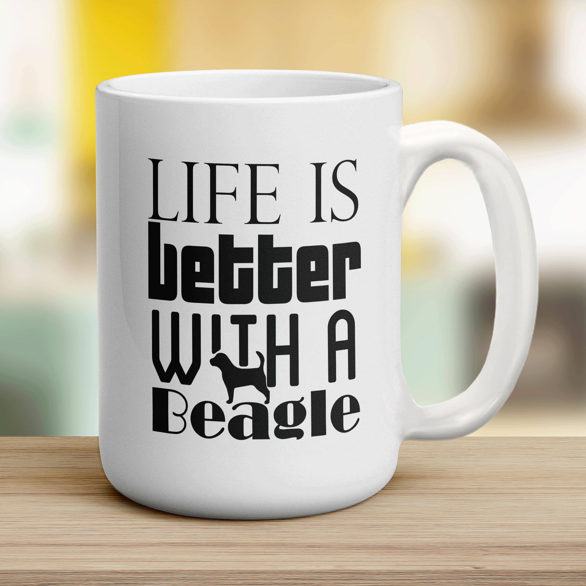 Life Is Better With A Beagle Mug