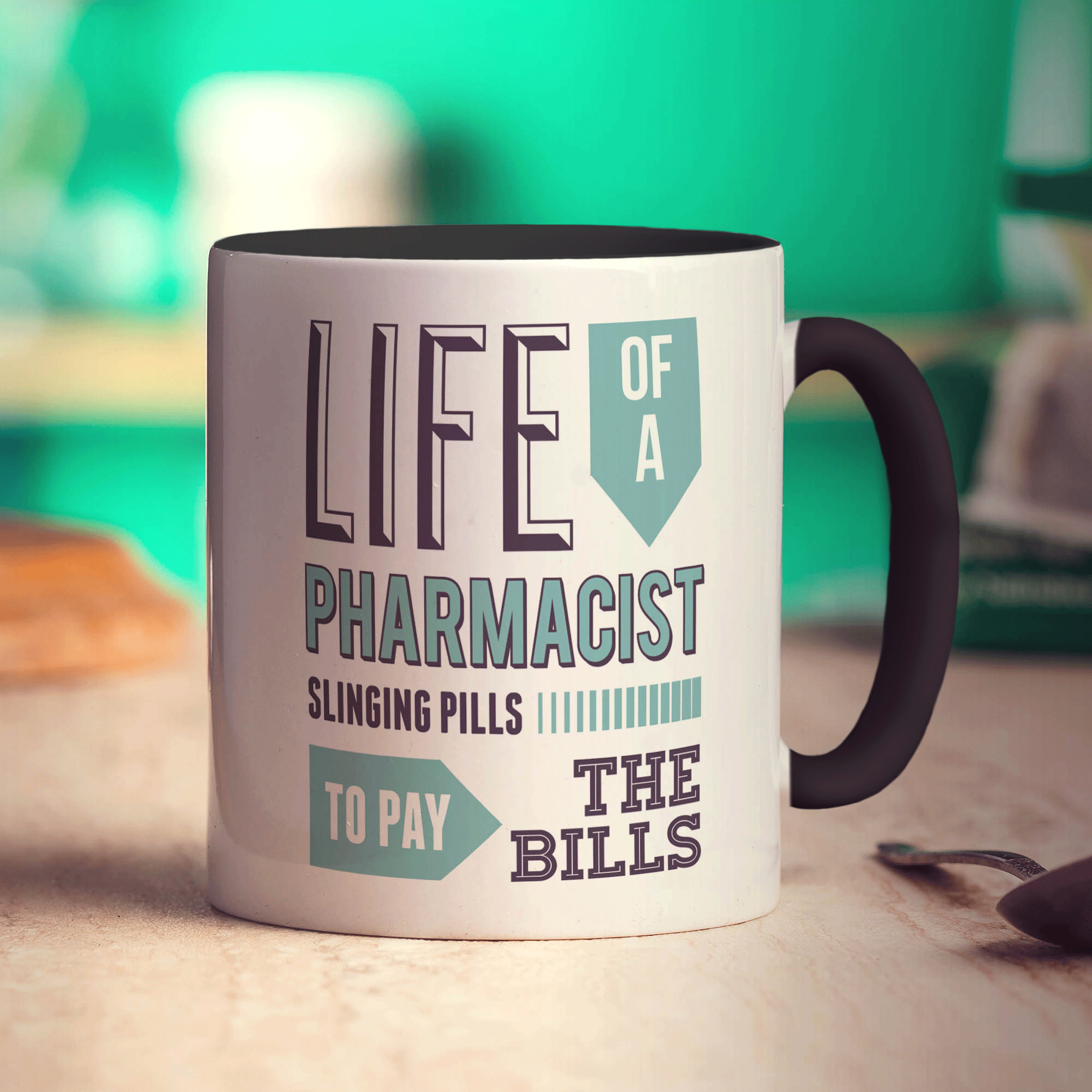 Life Of A Pharmacist ' Slinging Pills To Pay The Bills Mug