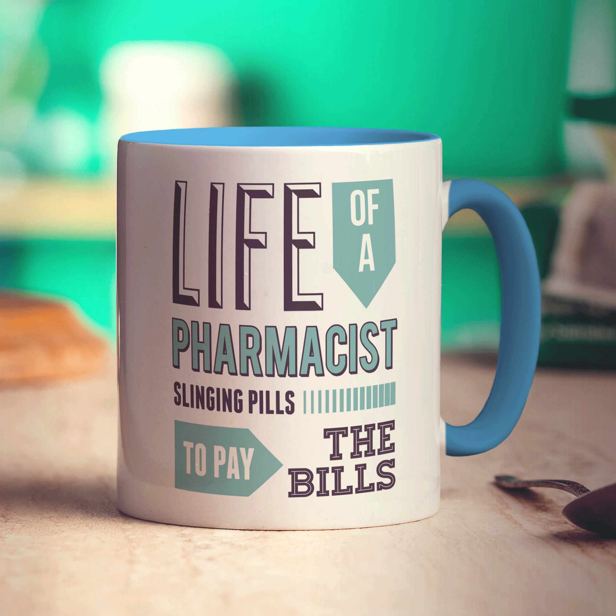 Life Of A Pharmacist ' Slinging Pills To Pay The Bills Mug