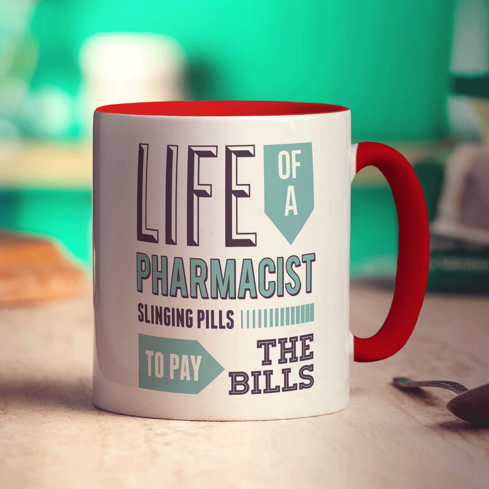 Life Of A Pharmacist ' Slinging Pills To Pay The Bills Mug