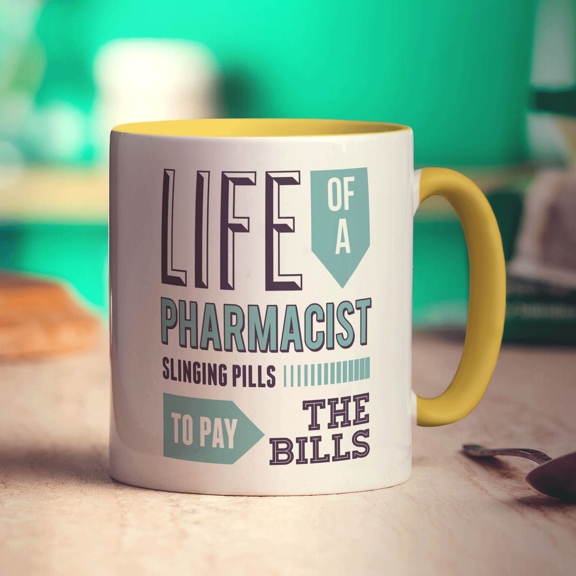 Life Of A Pharmacist ' Slinging Pills To Pay The Bills Mug