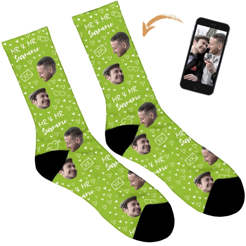 Mr & Mr Wedding Socks