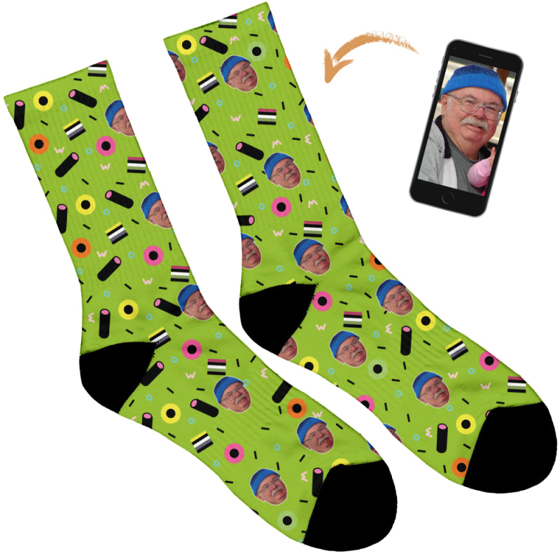 Liquorice Allsorts Personalised Socks