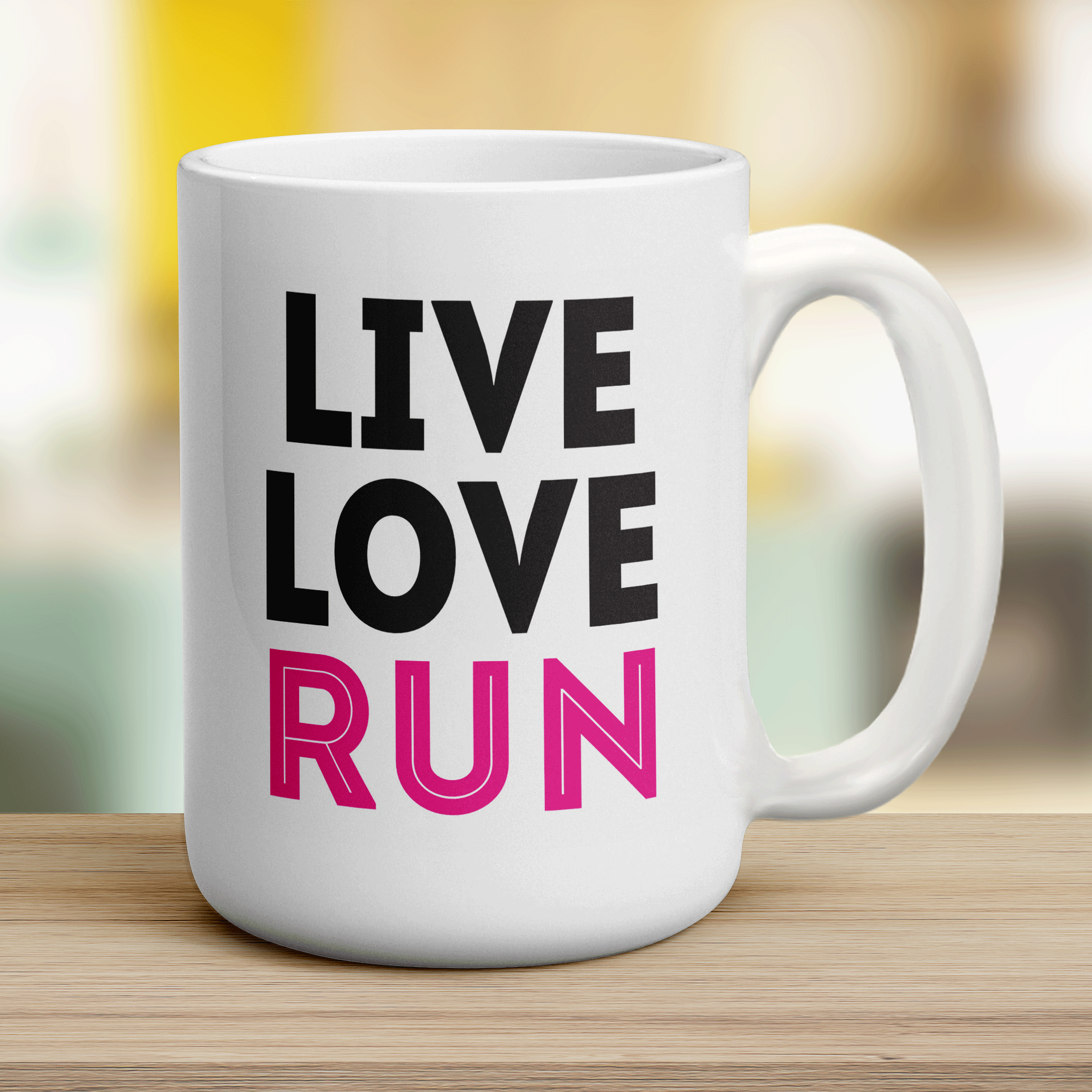Live Love Run Mug