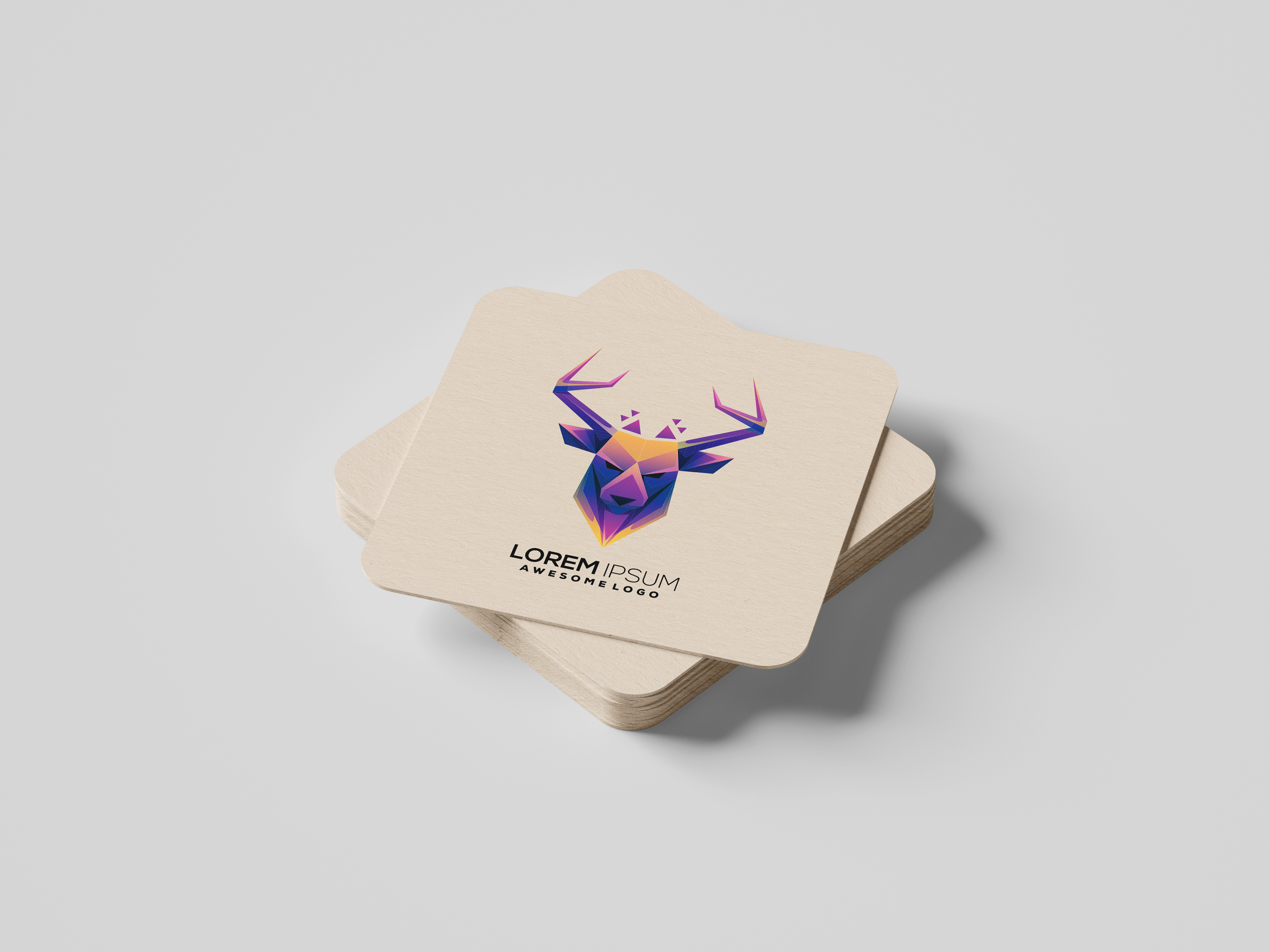 Personalised Logo Beermat