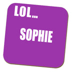 LOL Message Coaster