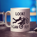 Look! I Can Fly Motocross Mug