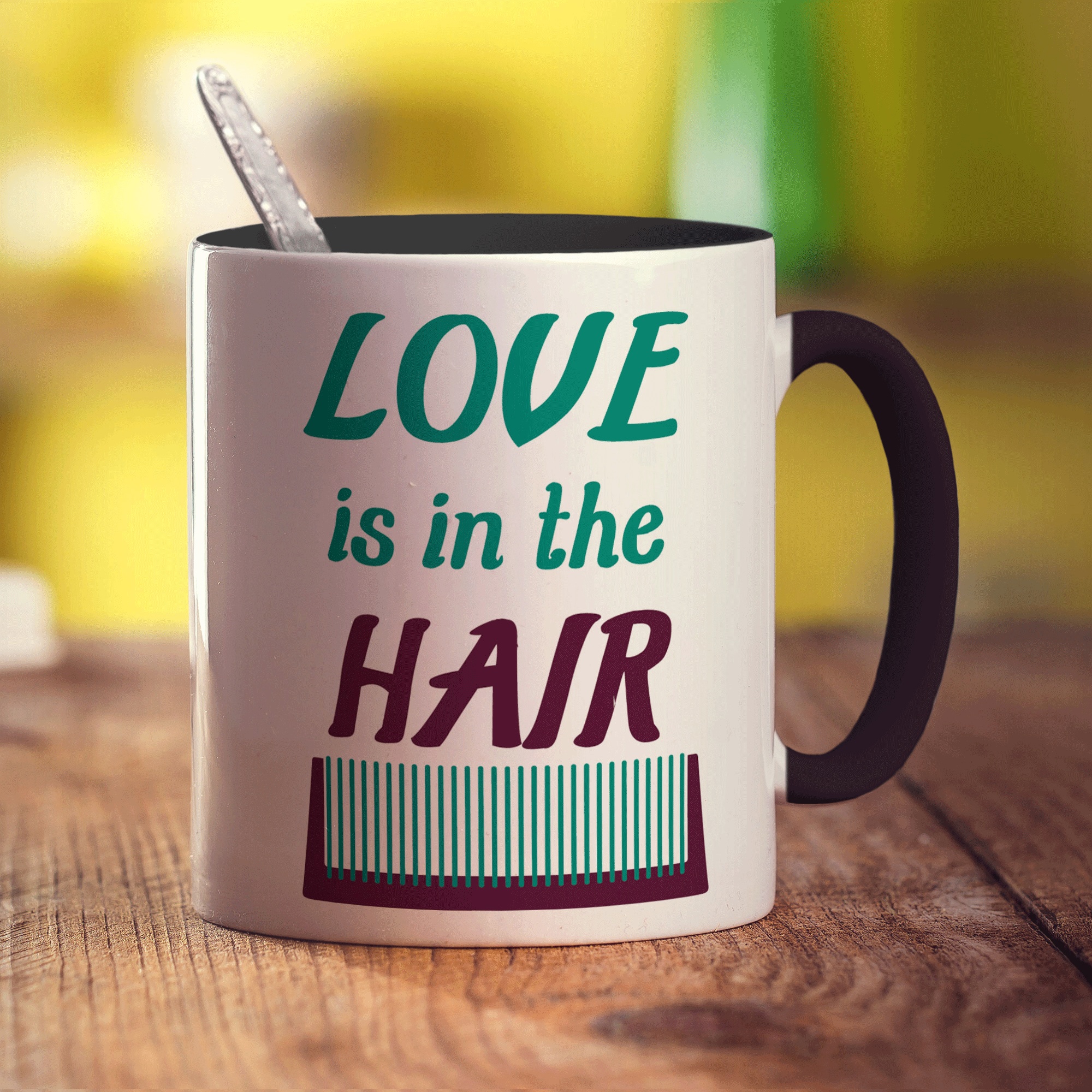 Love is in The Hair Mug