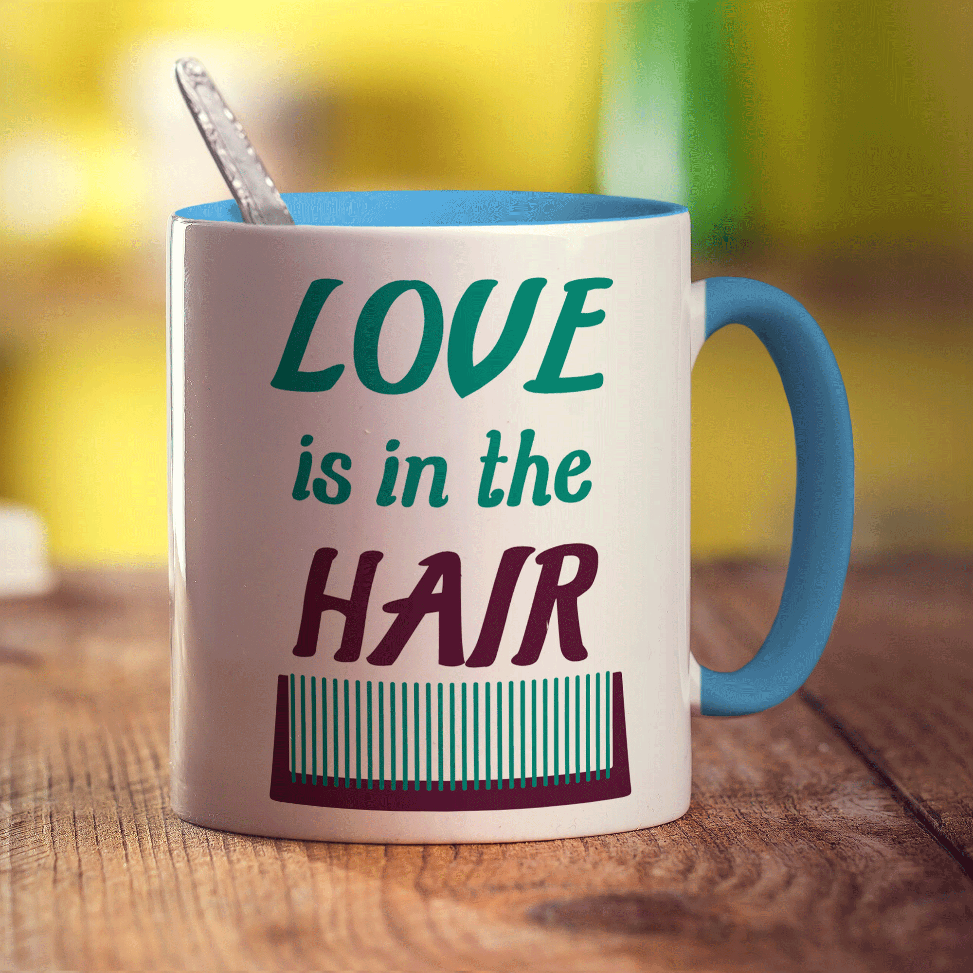 Love is in The Hair Mug