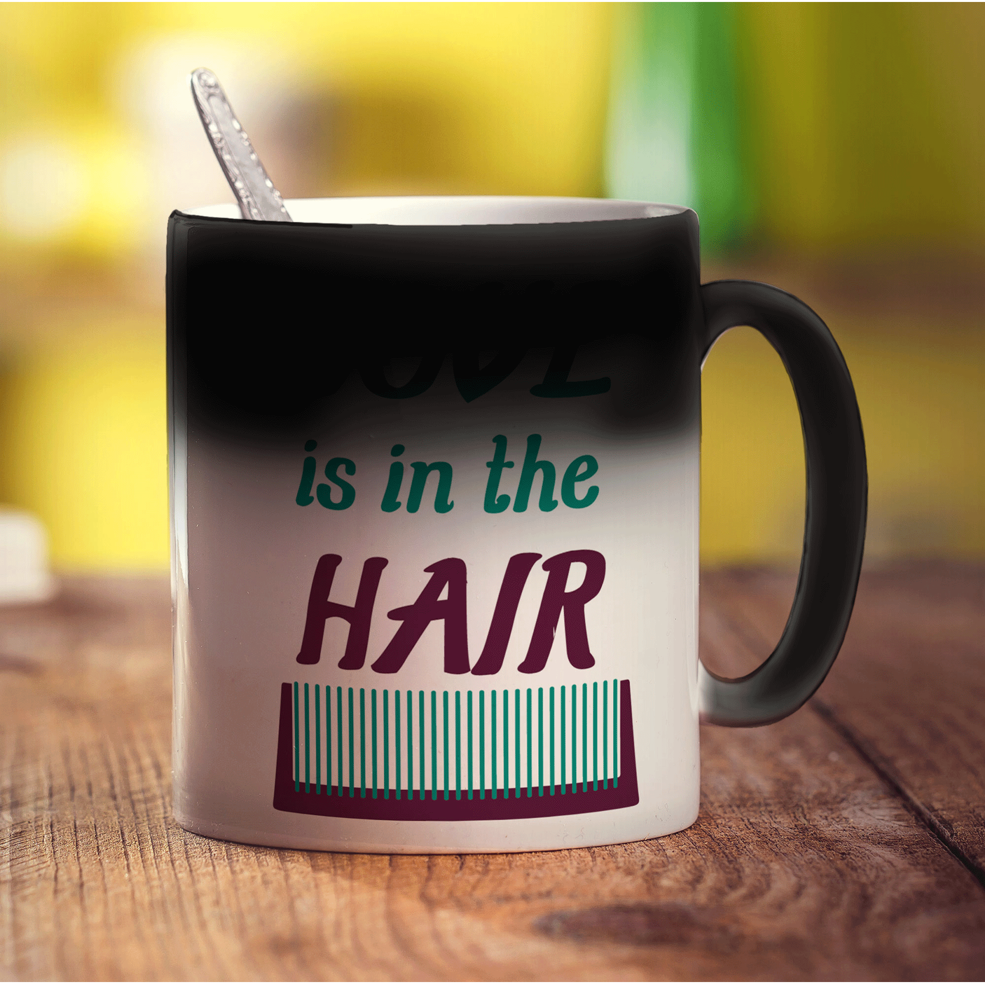 Love is in The Hair Mug