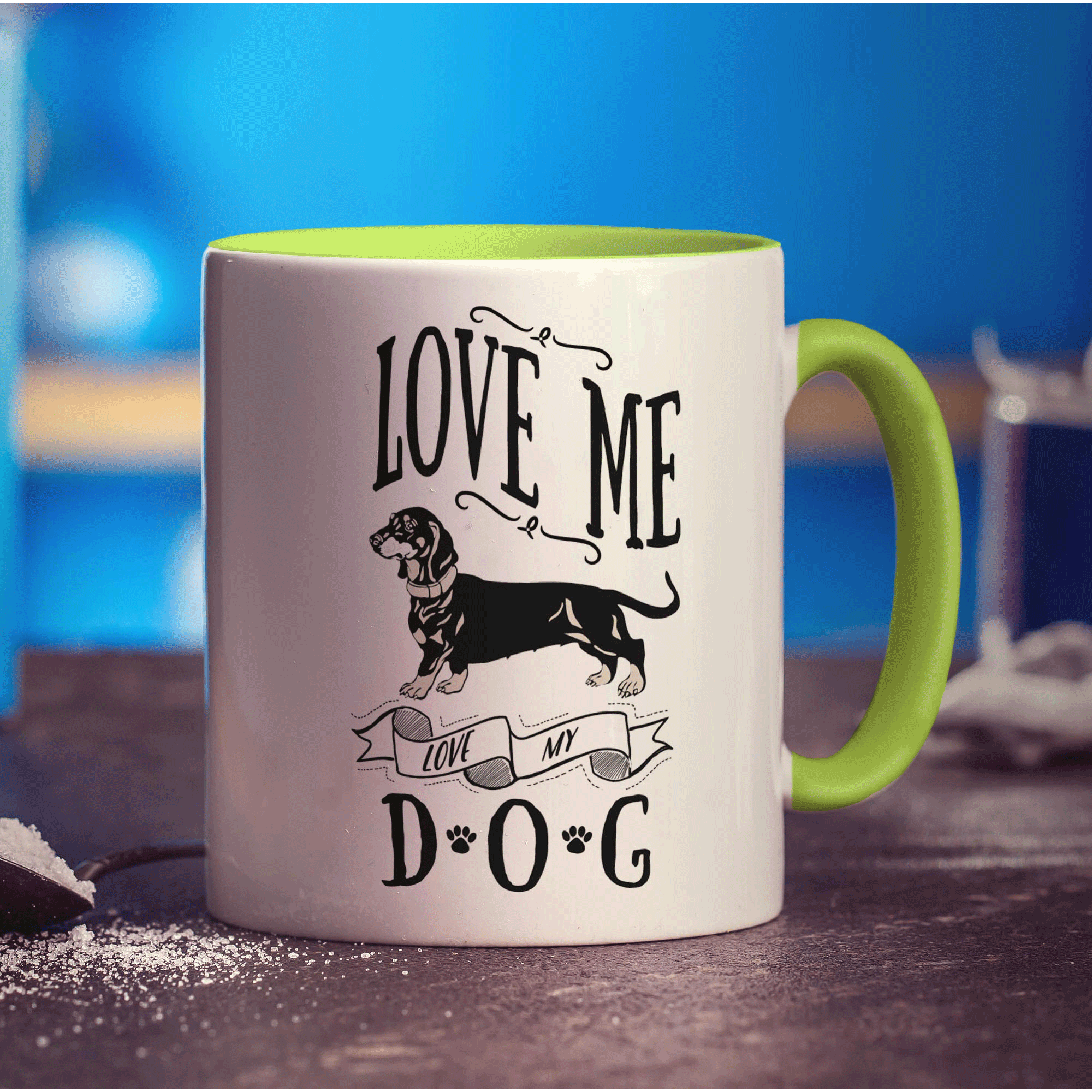 Love Me, Love My Dog Mug