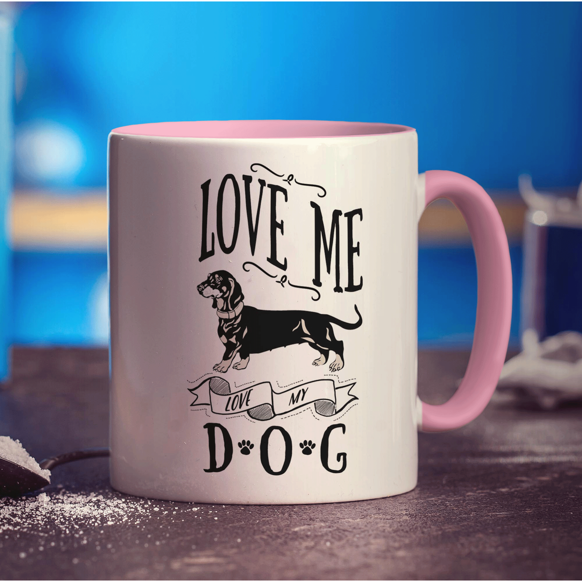 Love Me, Love My Dog Mug