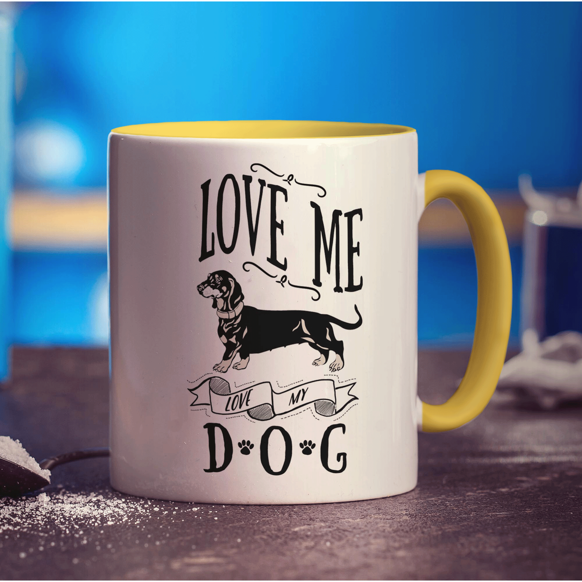 Love Me, Love My Dog Mug