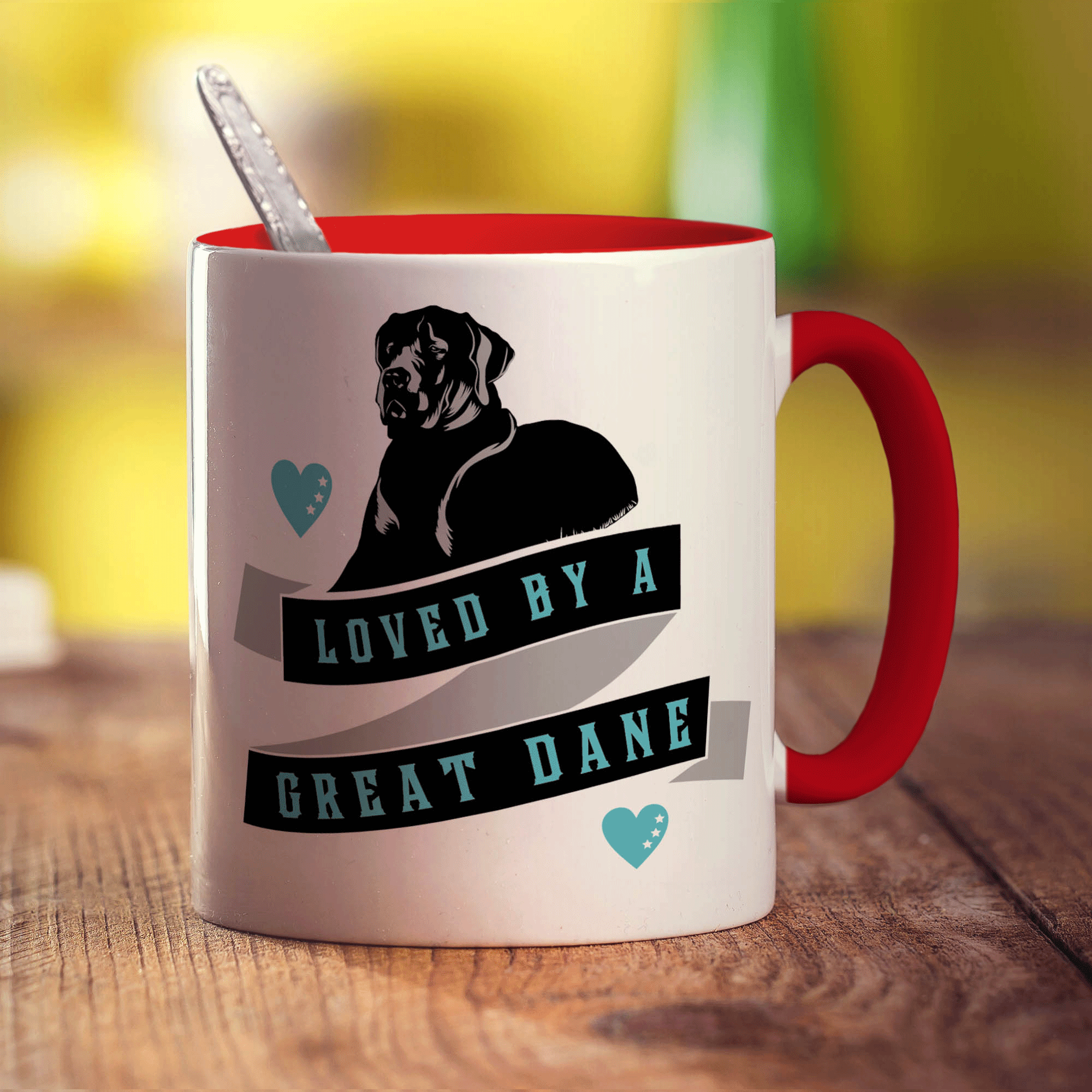 Loved By A Great Dane Mug
