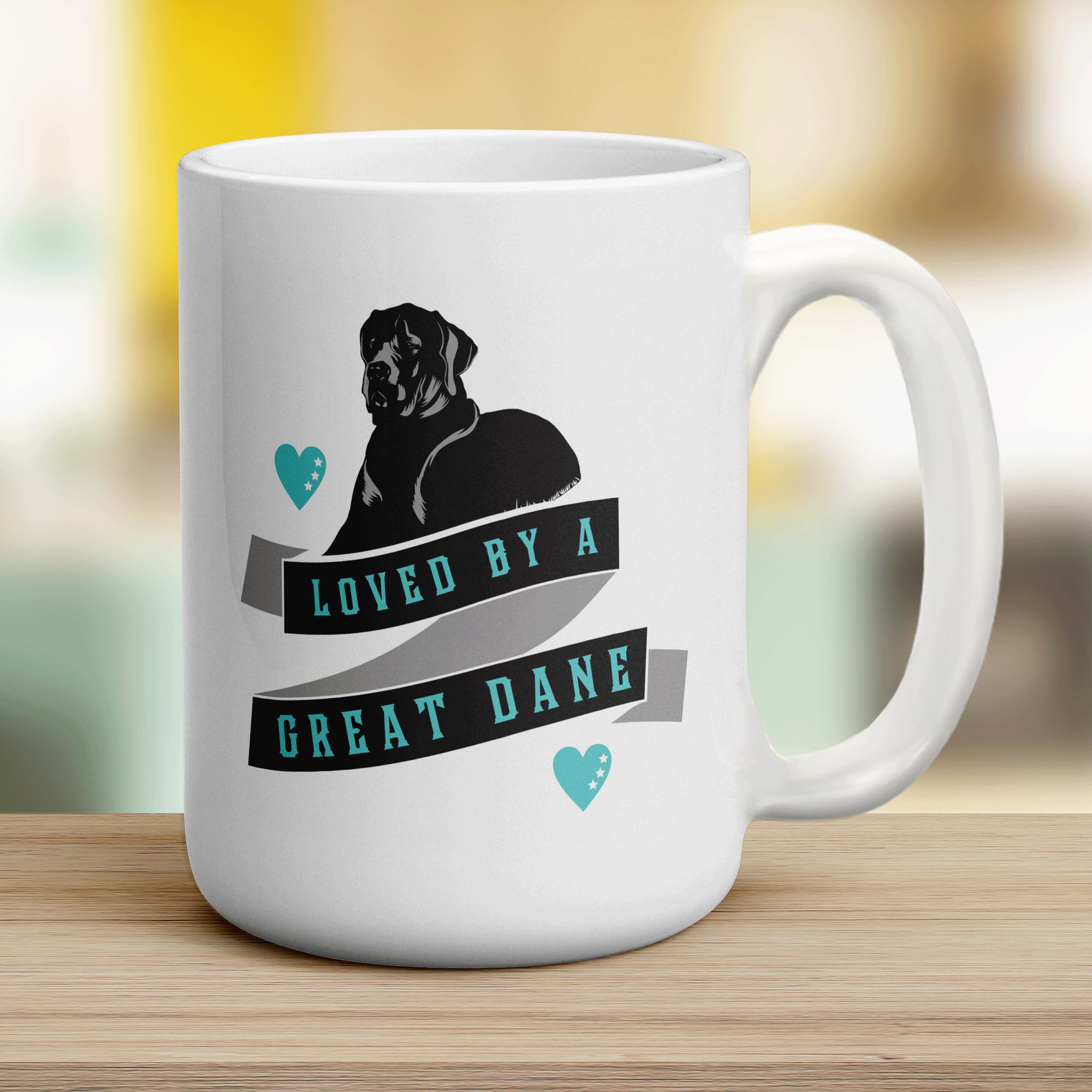 Loved By A Great Dane Mug