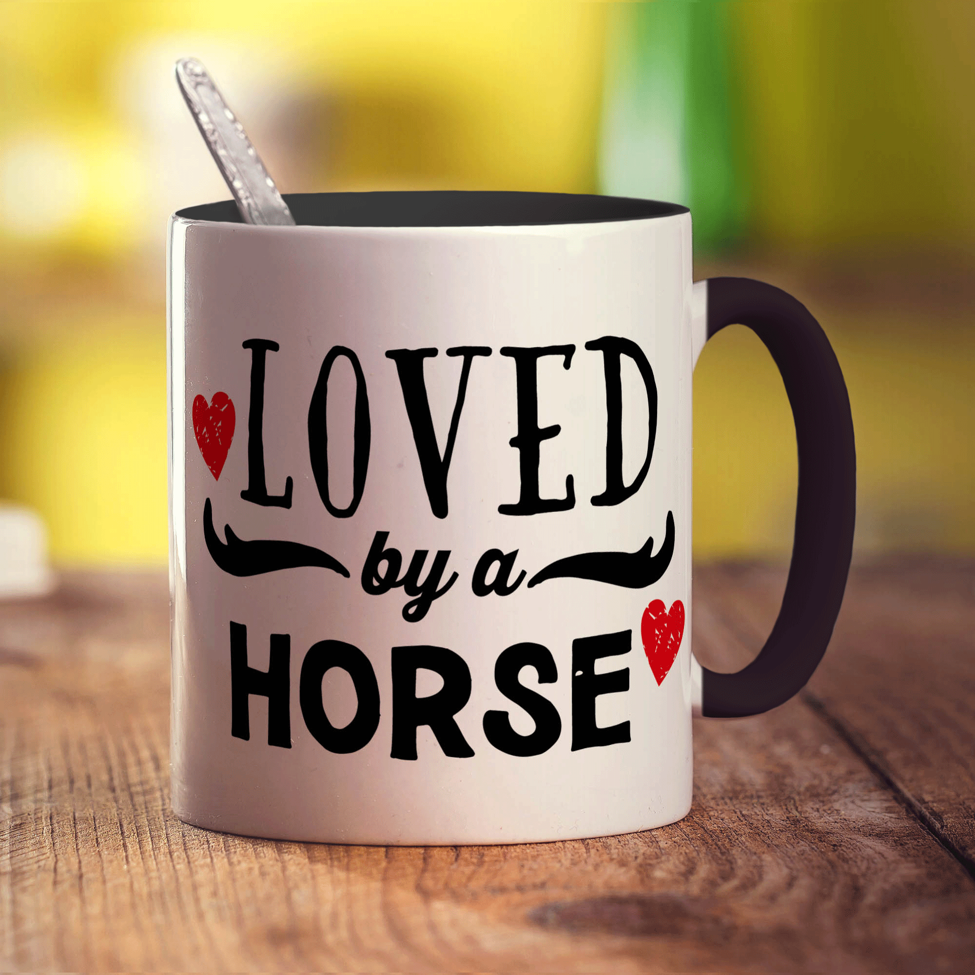 Loved By a Horse Mug