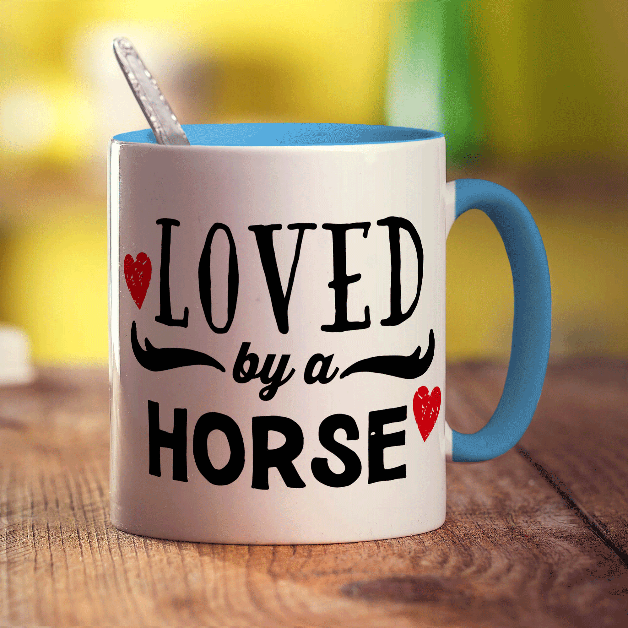 Loved By a Horse Mug