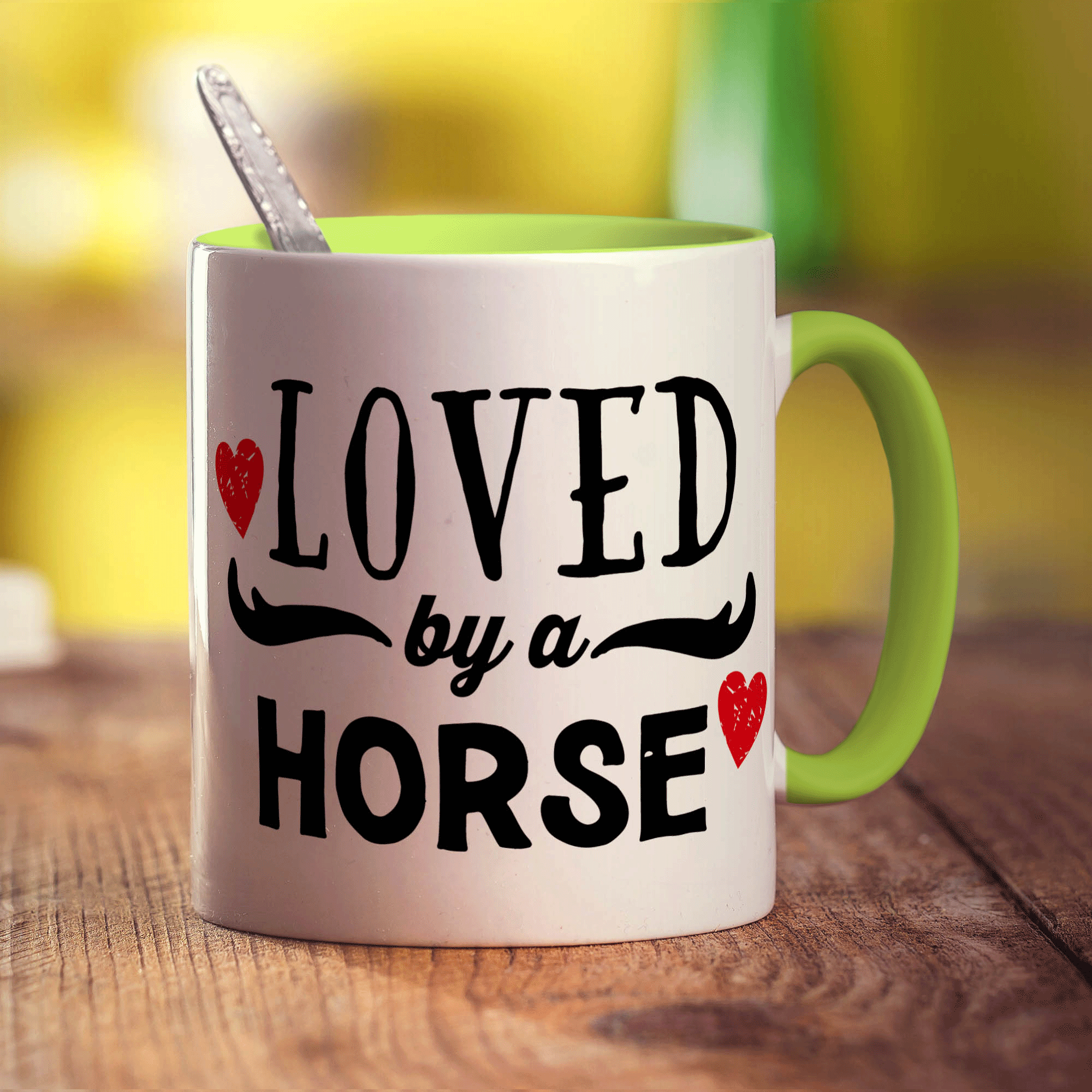 Loved By a Horse Mug
