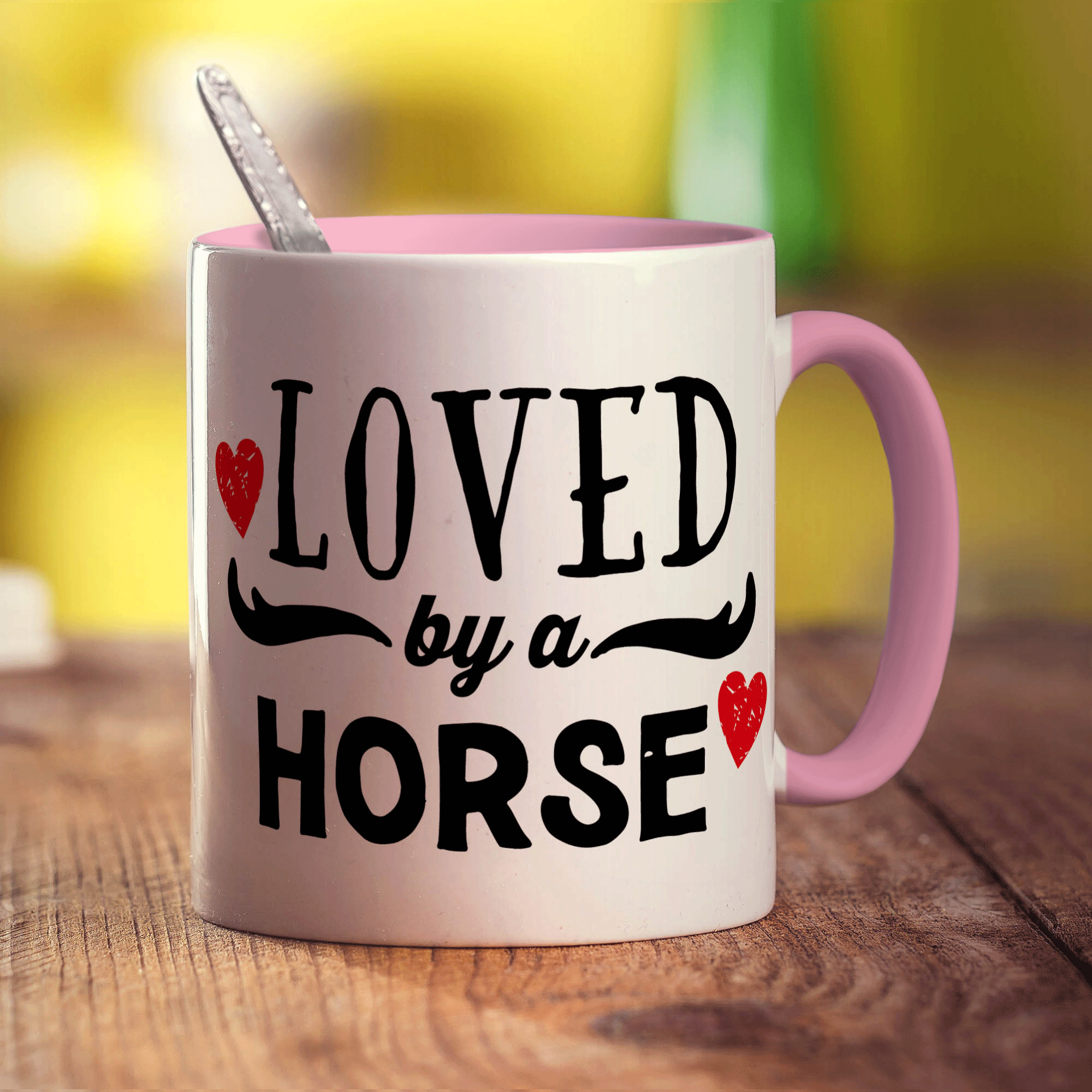 Loved By a Horse Mug