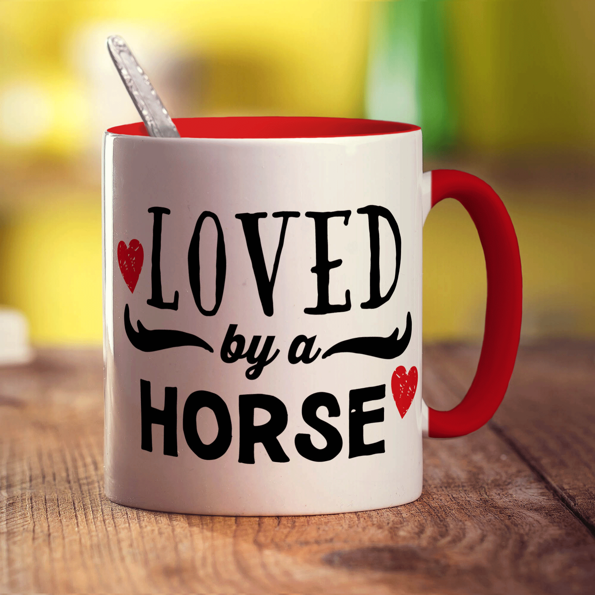 Loved By a Horse Mug