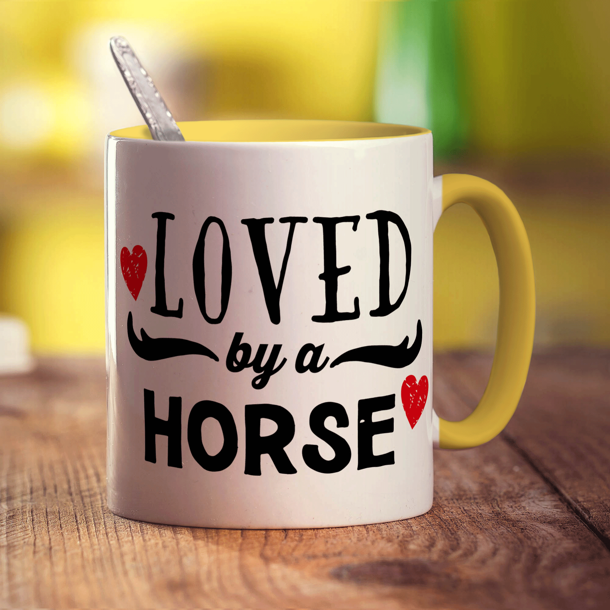 Loved By a Horse Mug