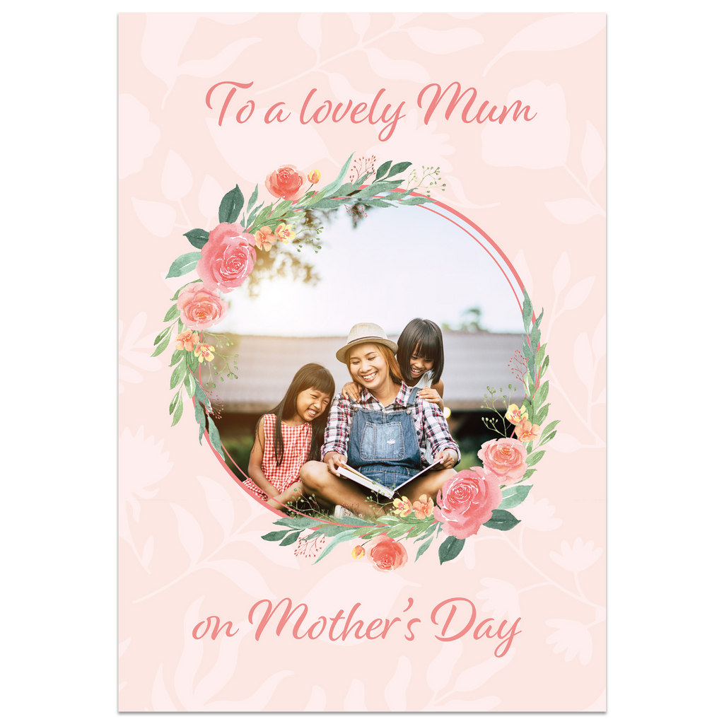 Lovely Mum Mother's Day Photo Card