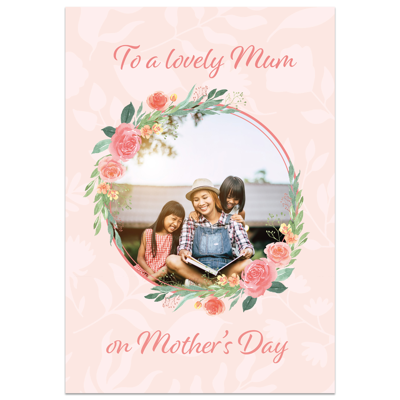 Lovely Mum Mother's Day Photo Card