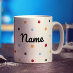 Dotty Personalised Mug